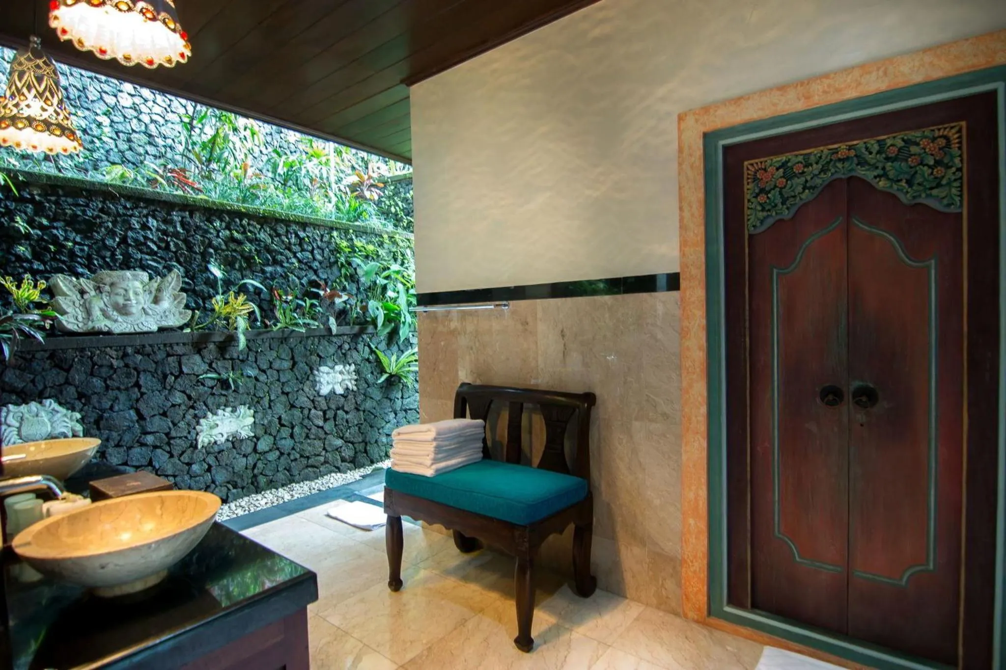 Bathroom in Bidadari Private Villas & Retreat