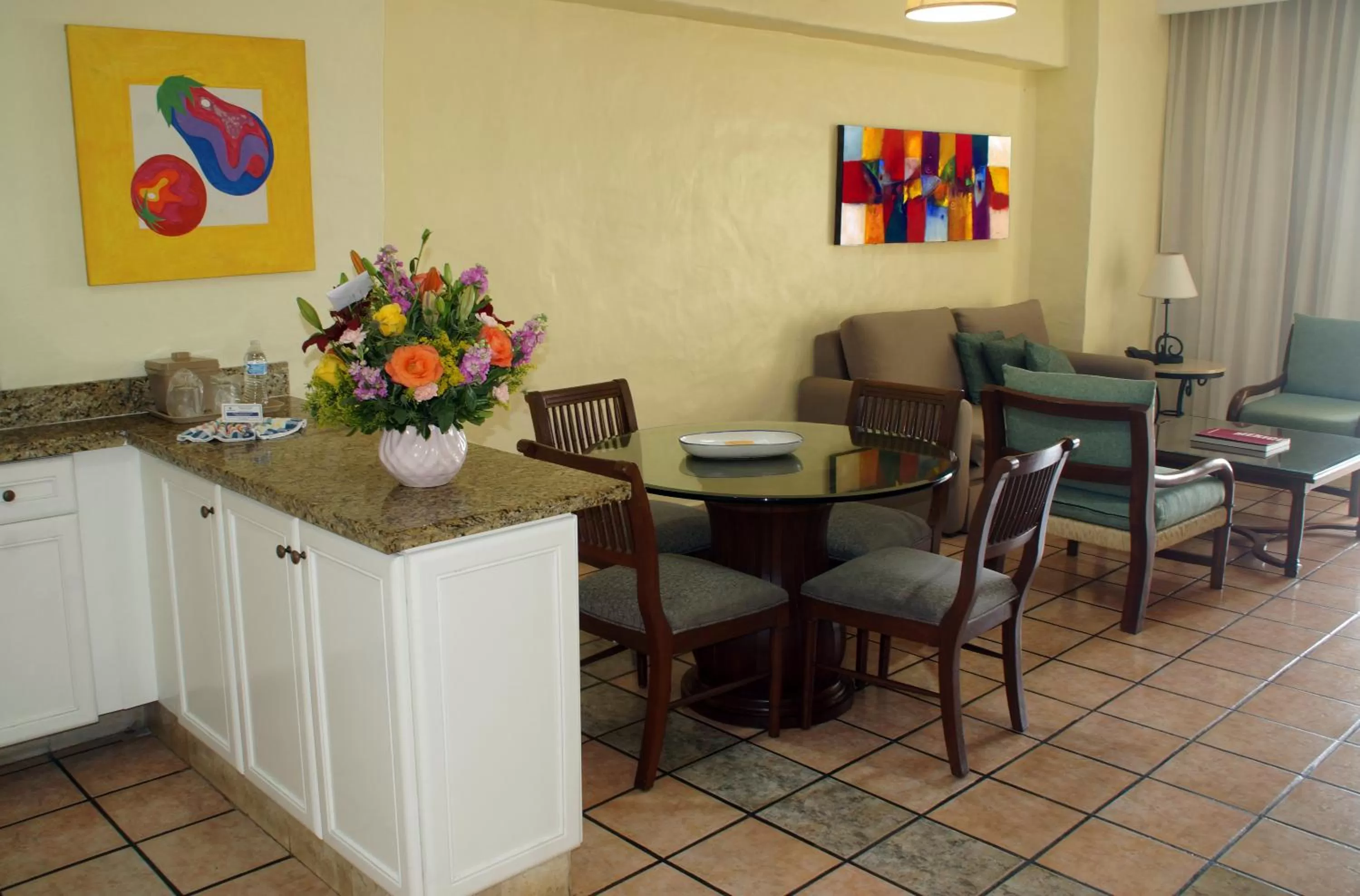 Living room in Royal Villas Resort