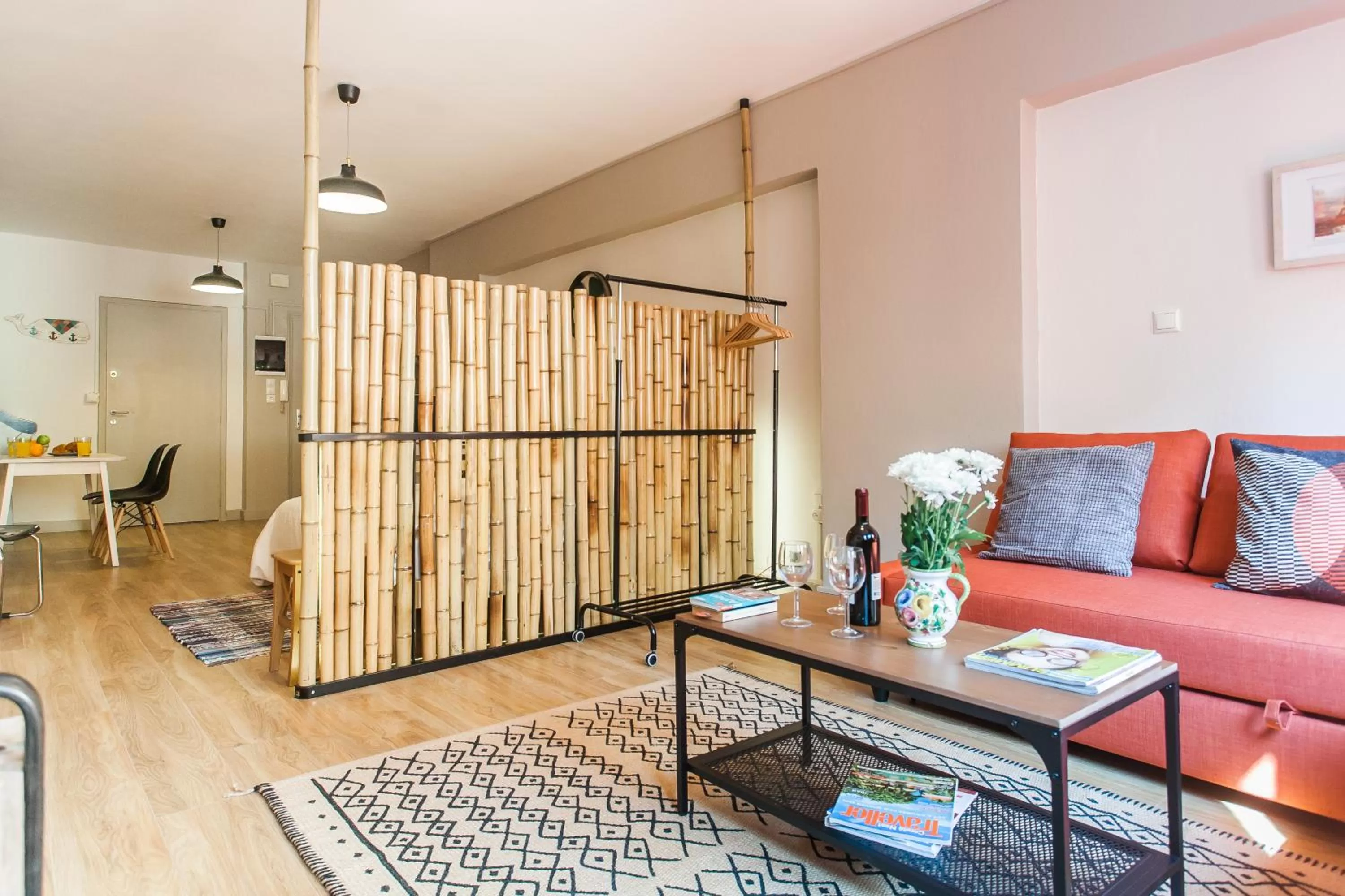 Living room, Seating Area in toStay-Unique apartment hotel in Athens center!