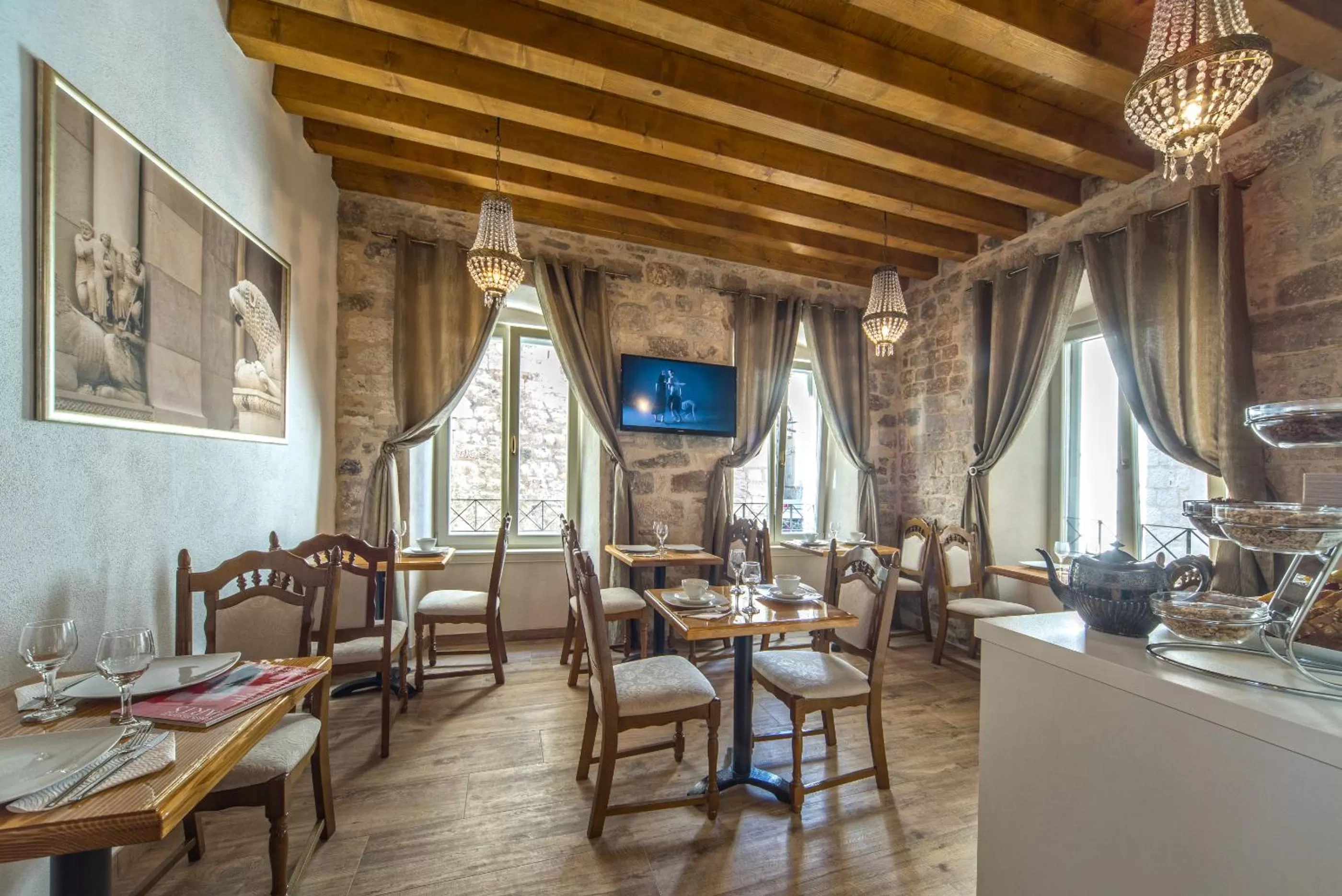 Buffet breakfast in Villa Split Heritage Hotel