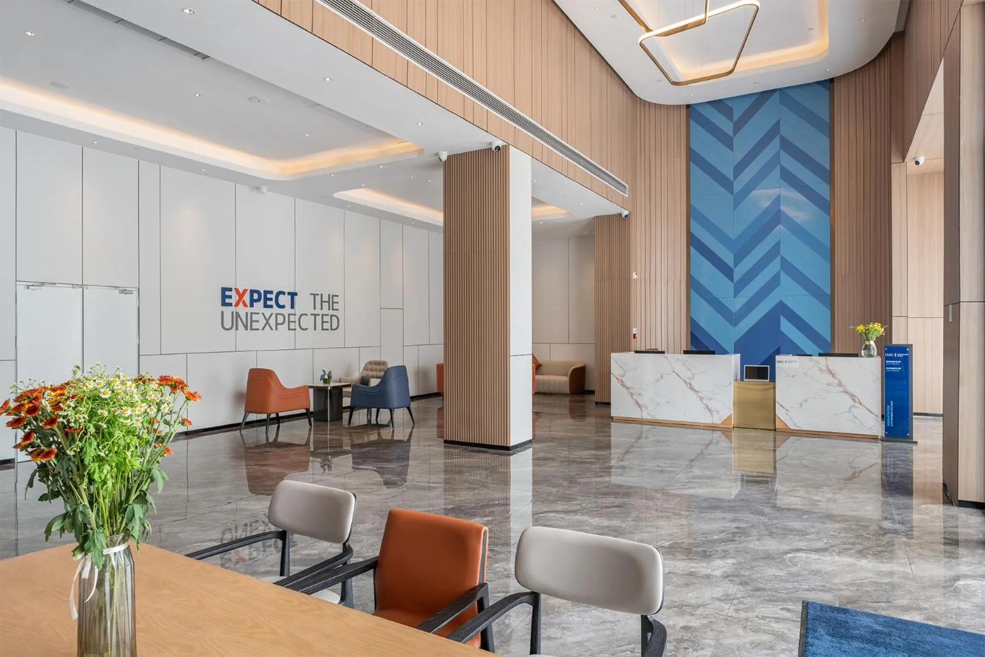 Lobby or reception in Holiday Inn Express Nanning Convention&Exhibition