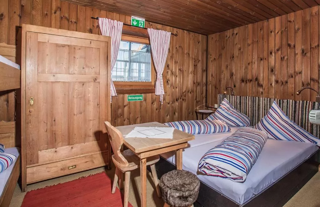 Hocheckhuette On Top of the Kitzbuehel Hahnenkamm Mountain