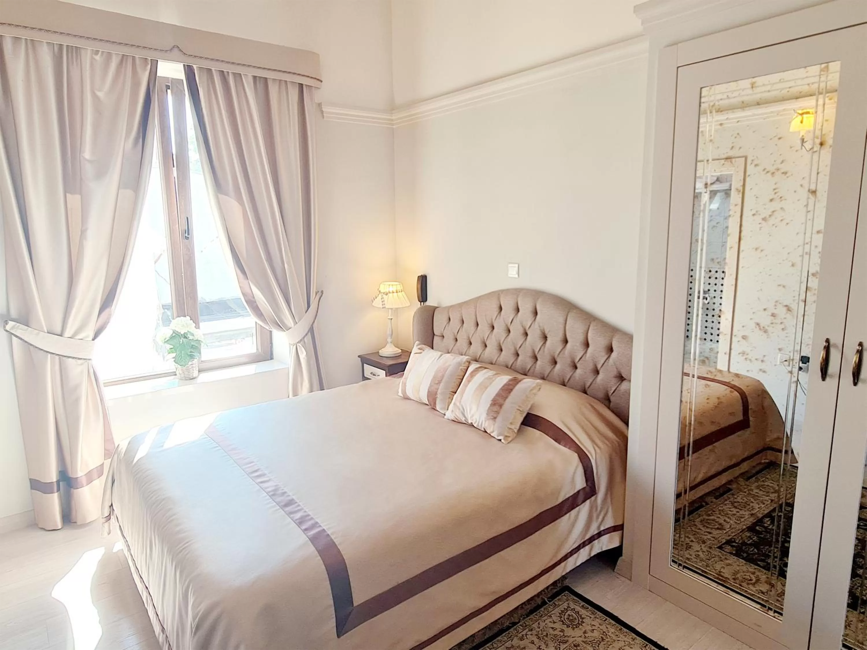 Bed in SOFIA BOUTIQUE HOTEL