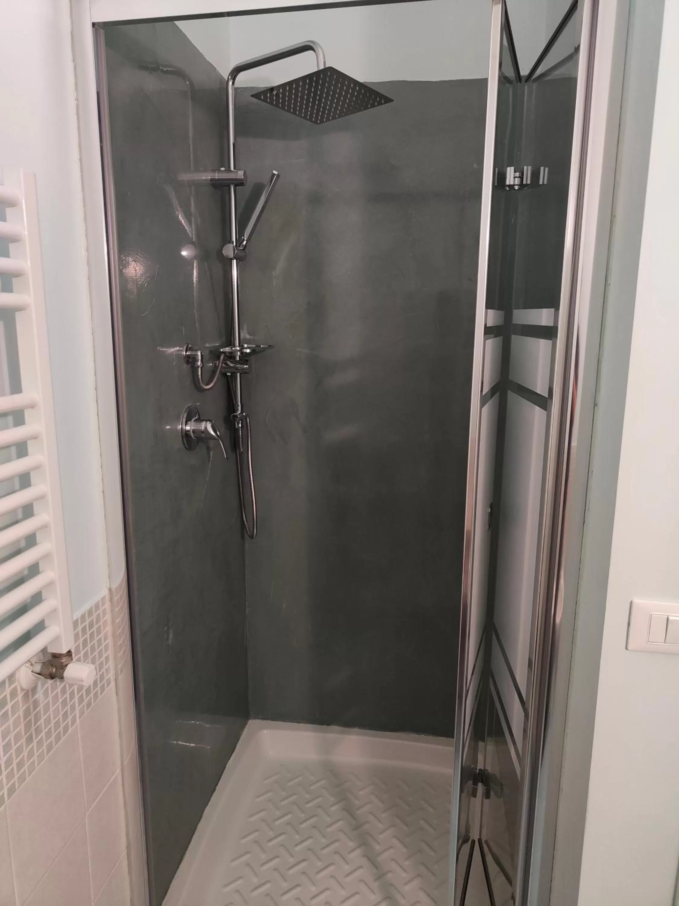 Shower in B&B Palazzo Corvino