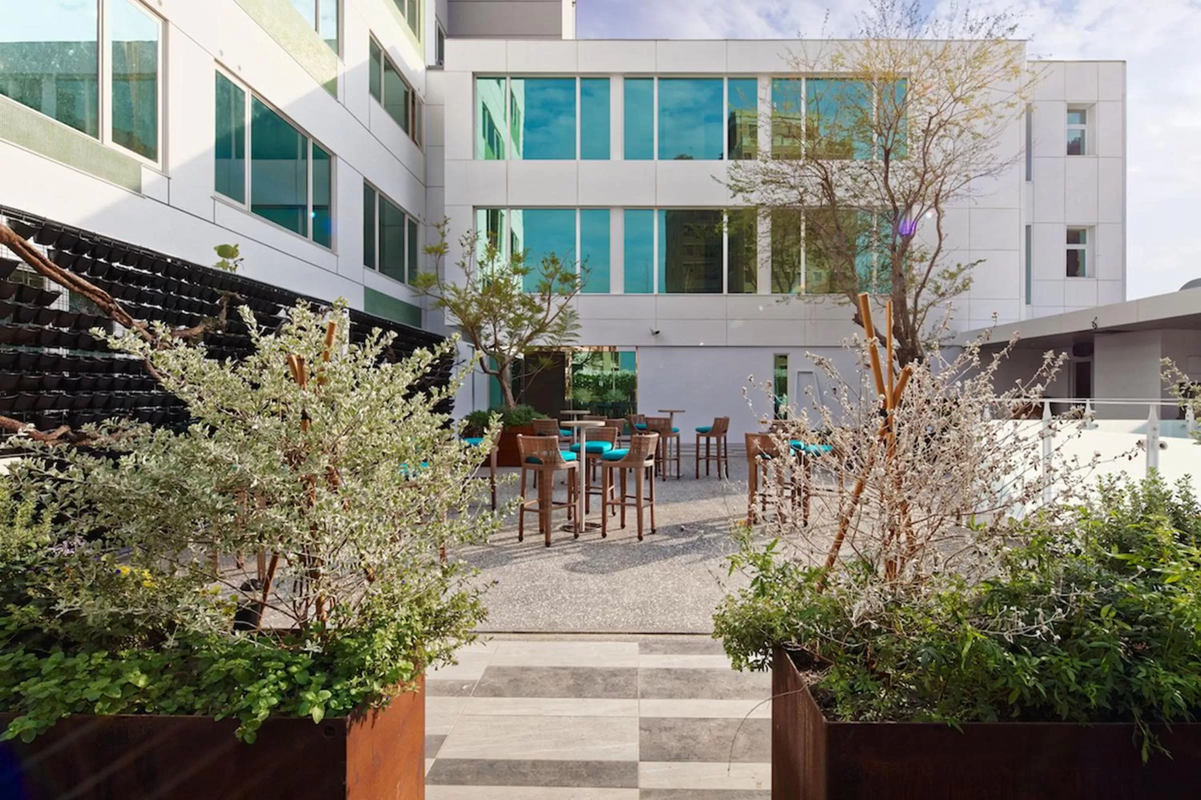 Garden in Hotel 7 Taichung