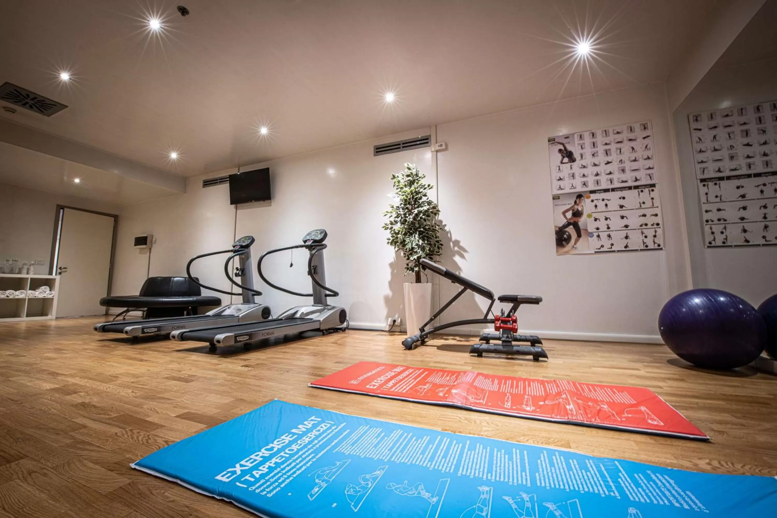 Fitness centre/facilities in Best Western Plus Net Tower Hotel Padova