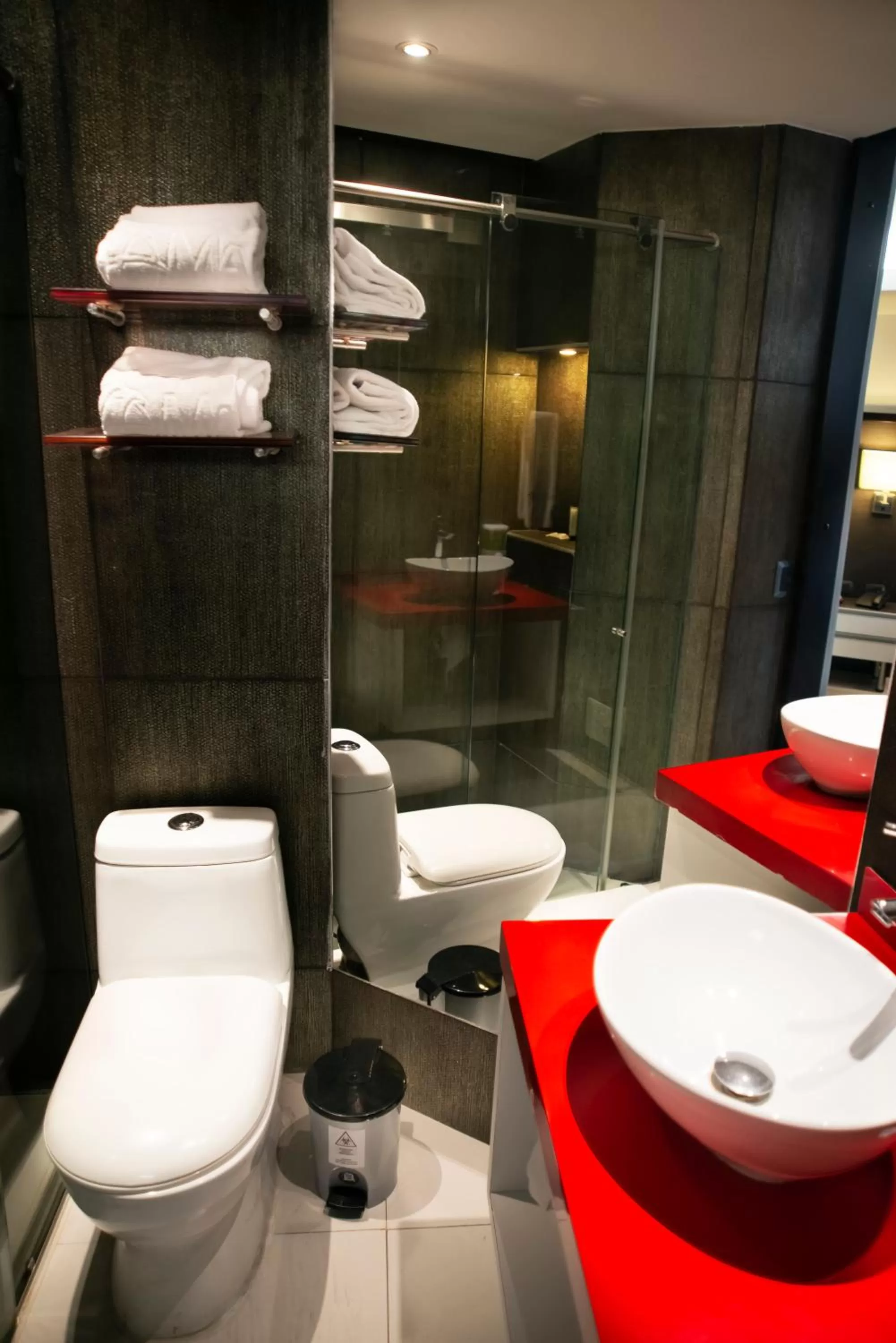 Toilet in Hotel City Bog Expo Museo