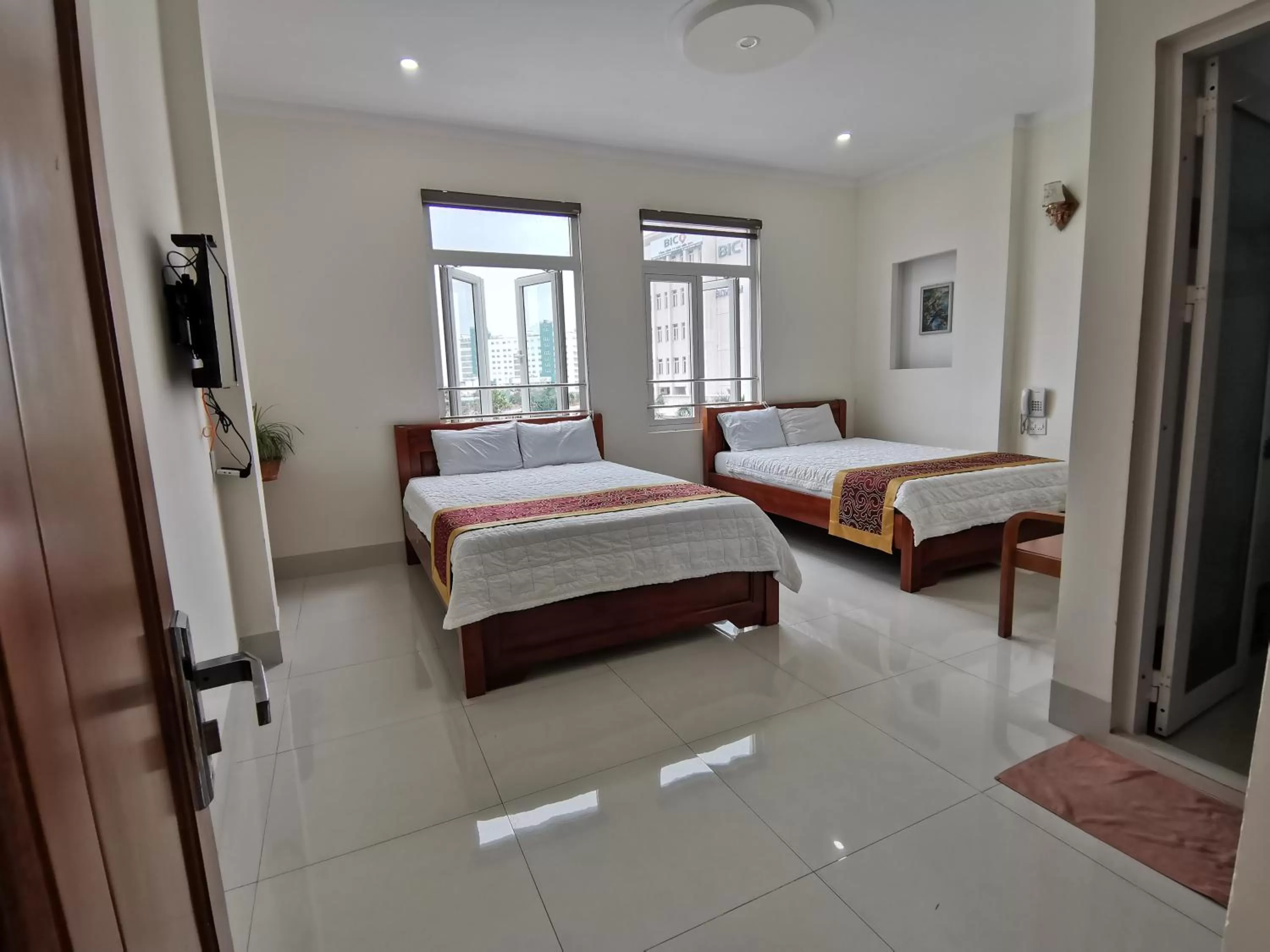 Bed in An Ngân Phú Hotel