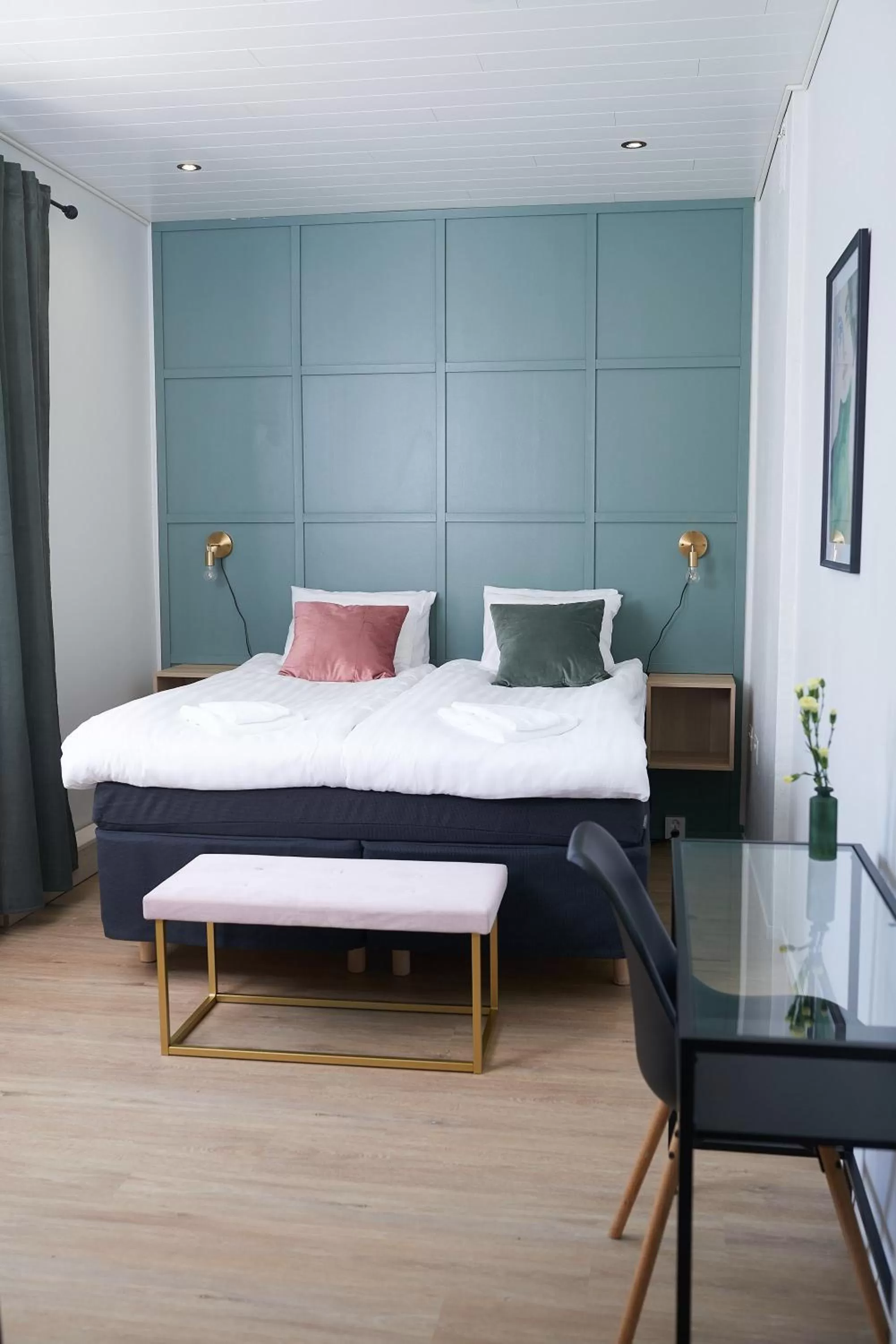 Bedroom, Bed in B&B Korsman Hanko