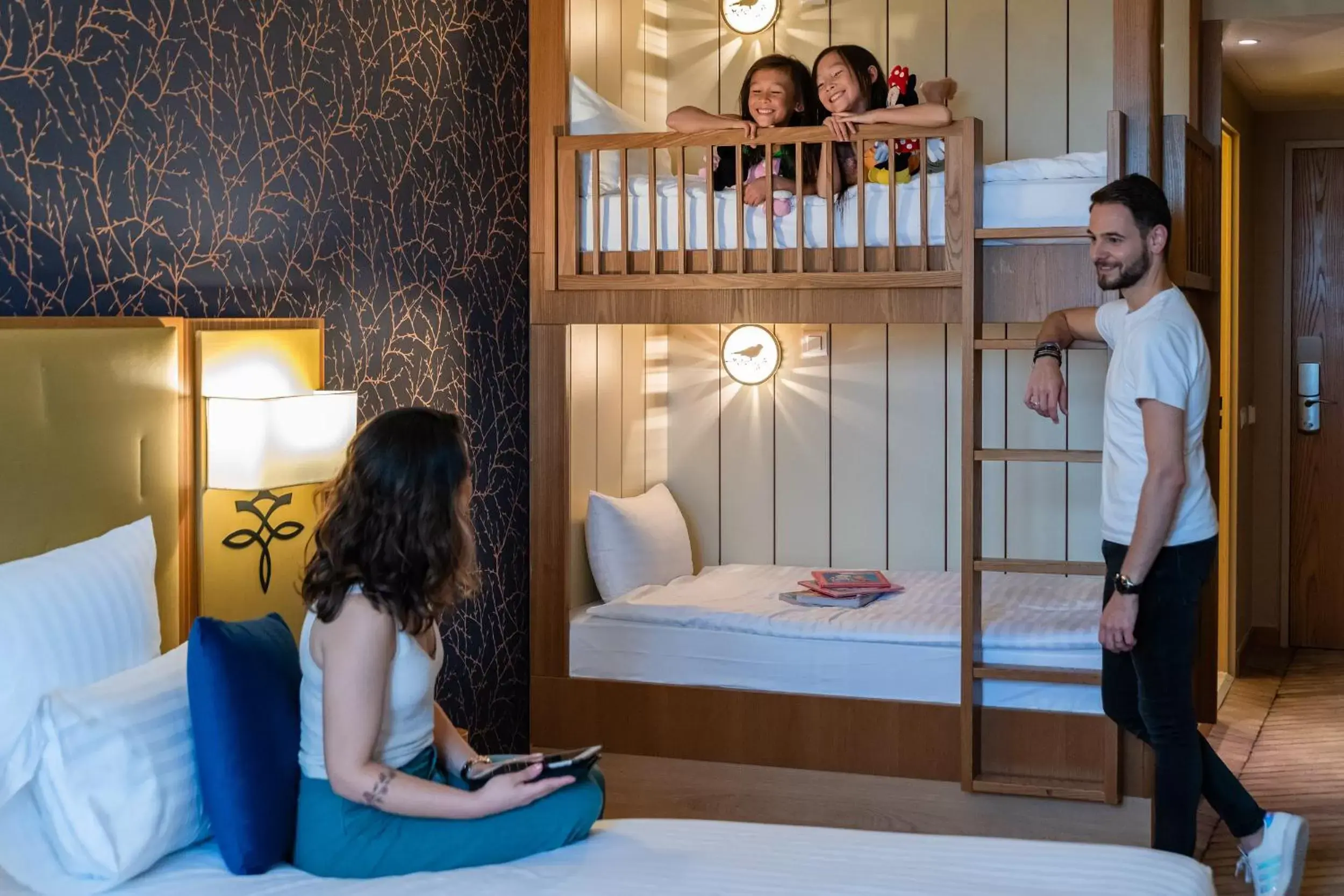 Family Connecting Rooms with Swimming Pool Access in Dream Castle Hotel Marne La Vallee Family Connecting Rooms with Swimming Pool Access in Dream Castle Hotel Marne La Vallee