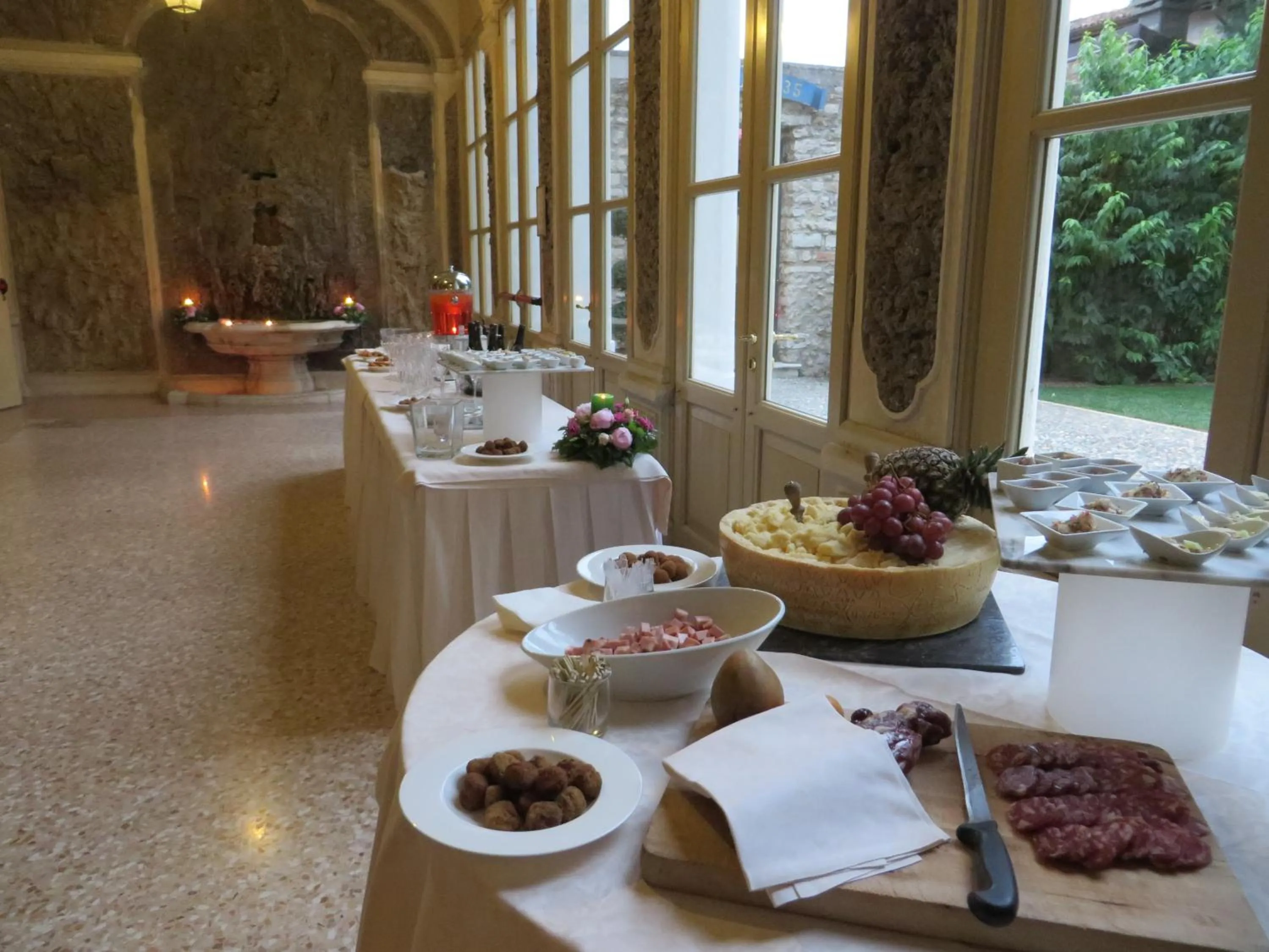 Food close-up in Villa Fenaroli Palace Hotel