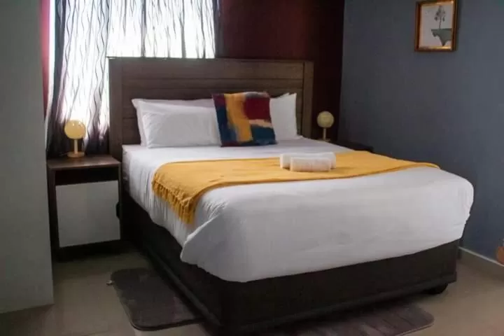 Bed in Ramatie Guest Palace