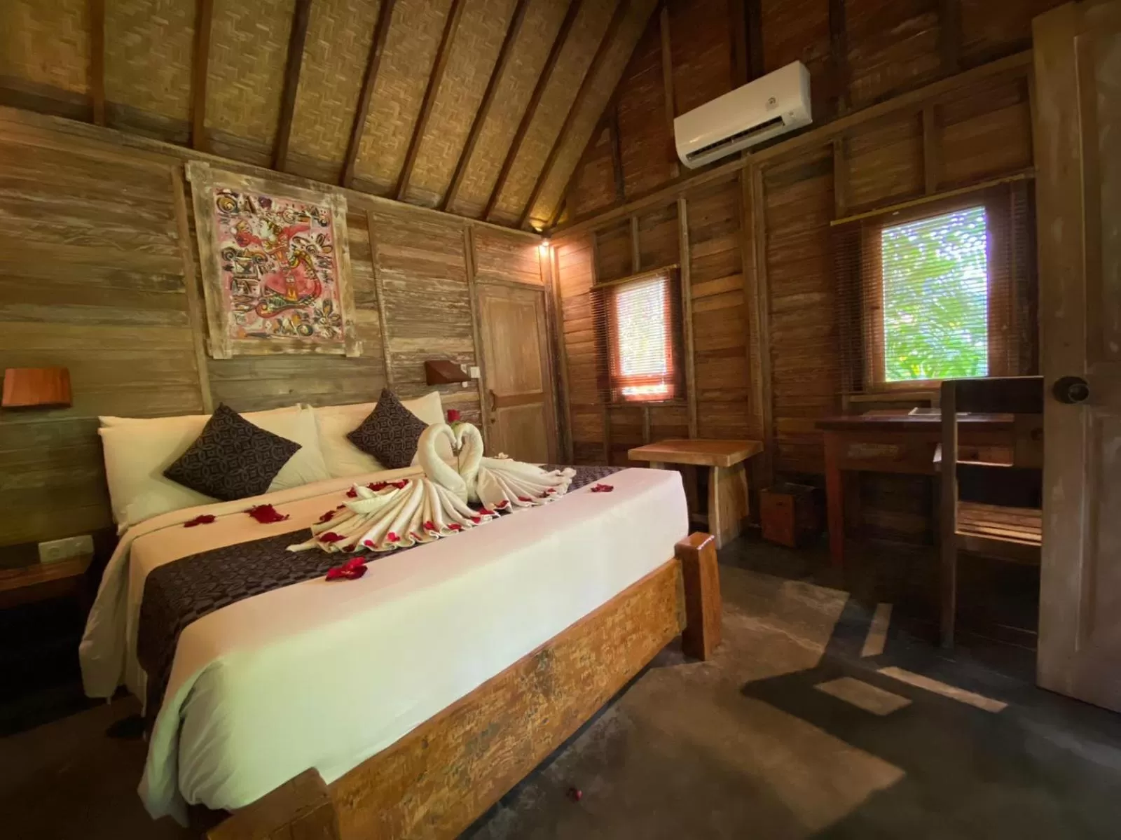 Photo of the whole room, Bed in Green Space Villa