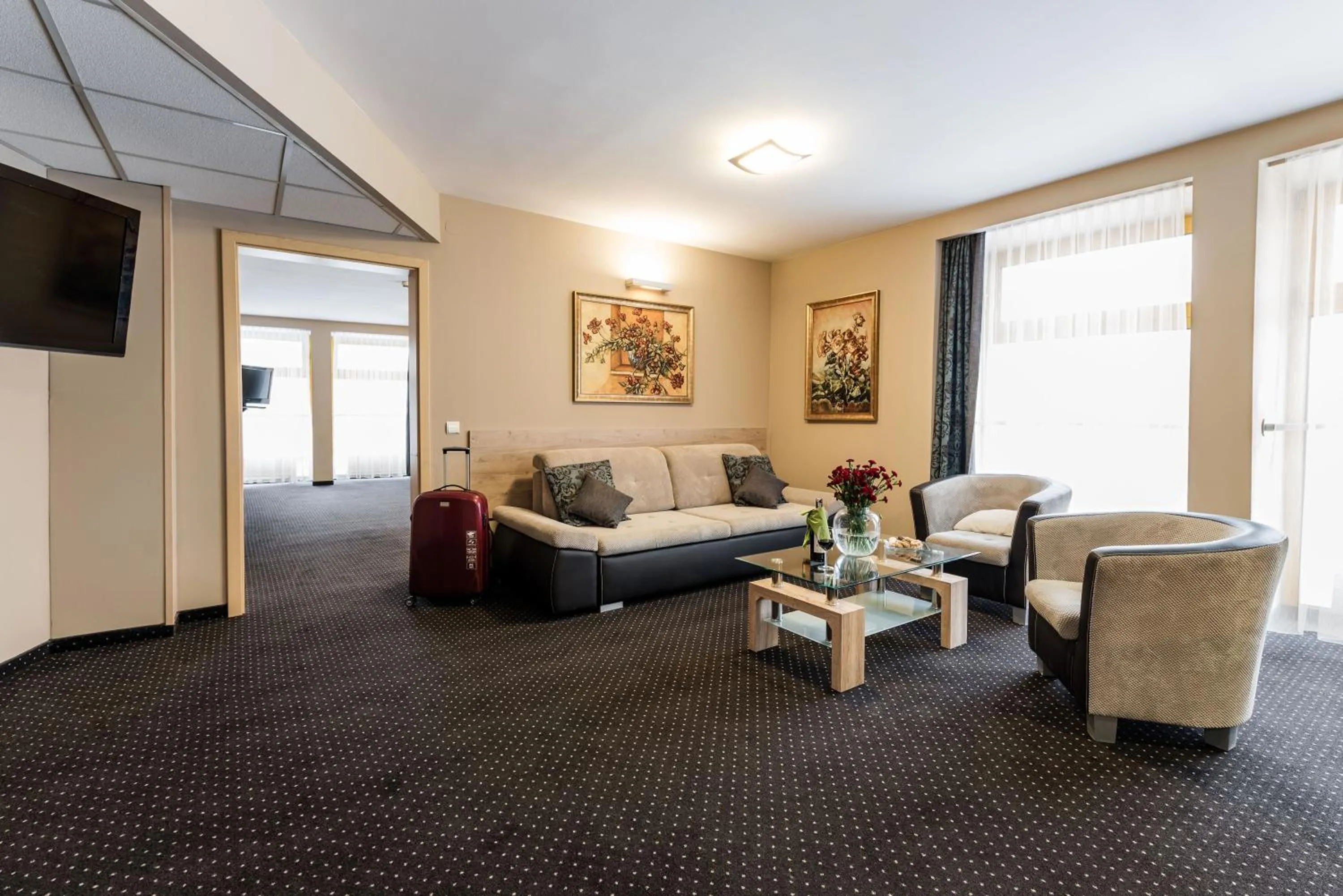 Living room in Hotel Wilga