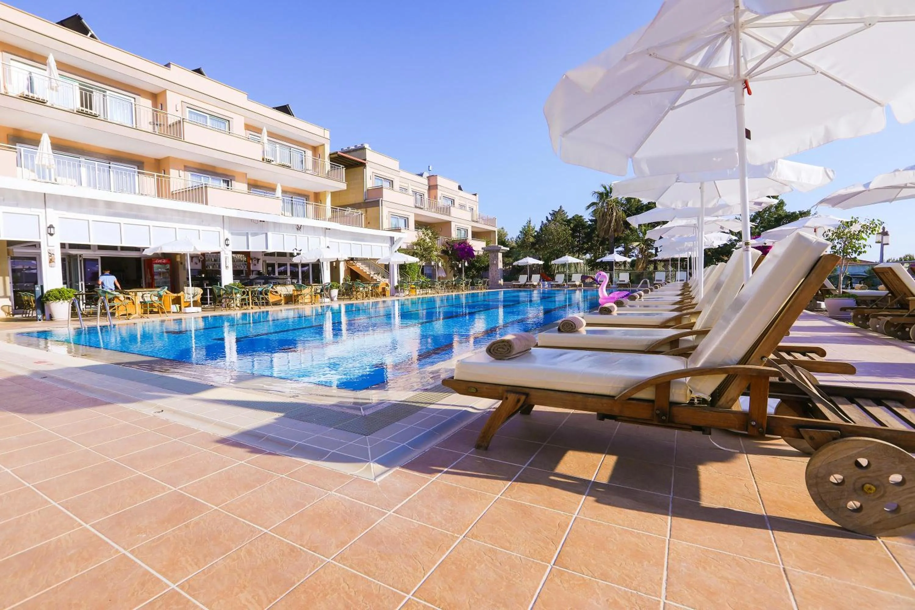 Swimming pool in Happy Hotel Kalkan