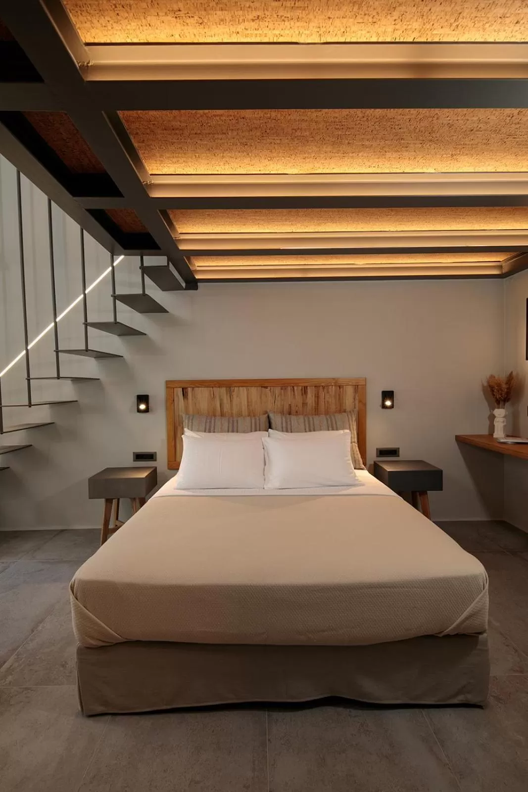 Bed in "Makava Suites" Your Luxe Urban Sanctuary