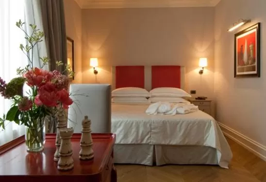 Bed in Villa Necchi alla Portalupa