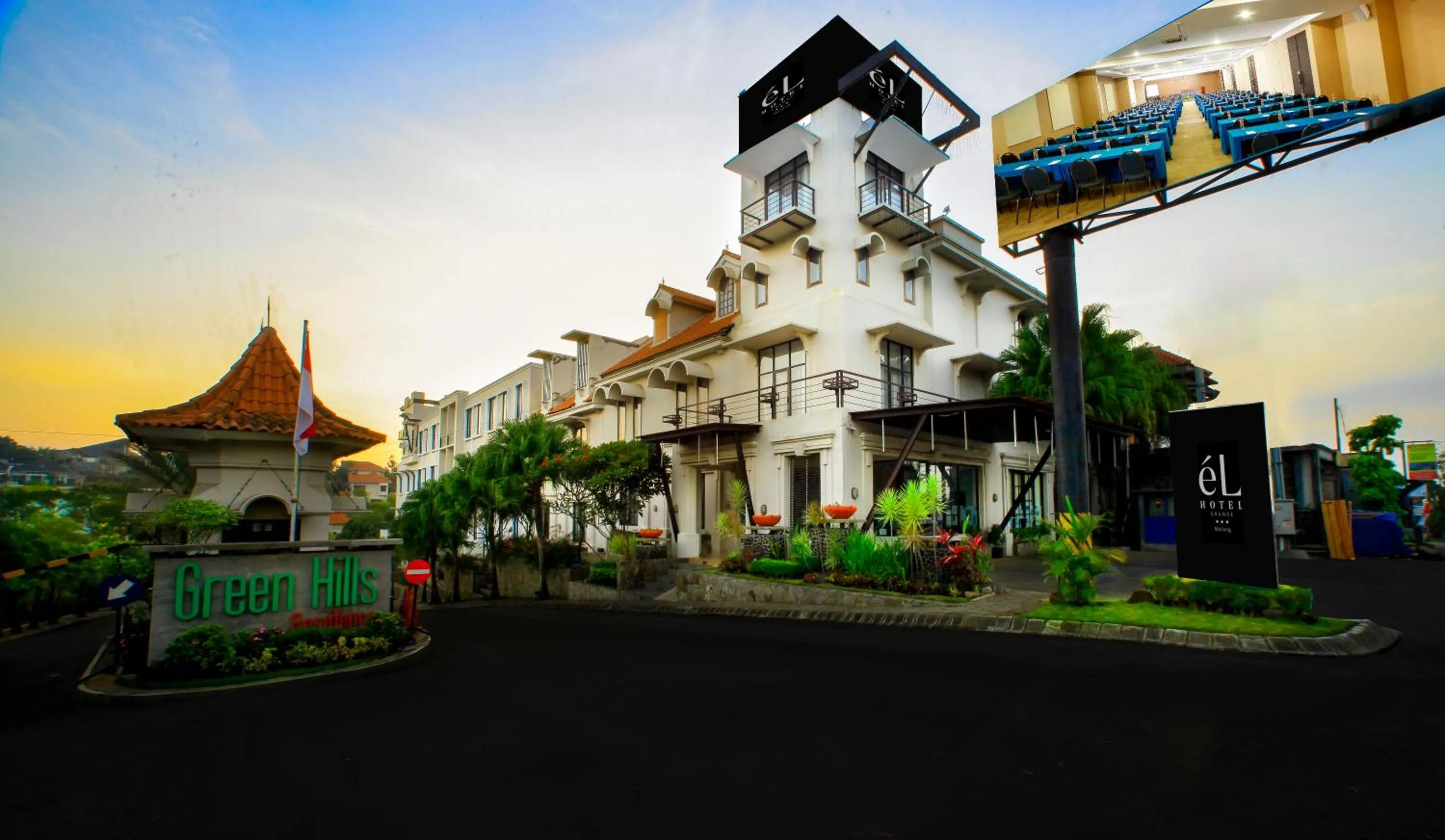 Property building in eL Hotel Malang