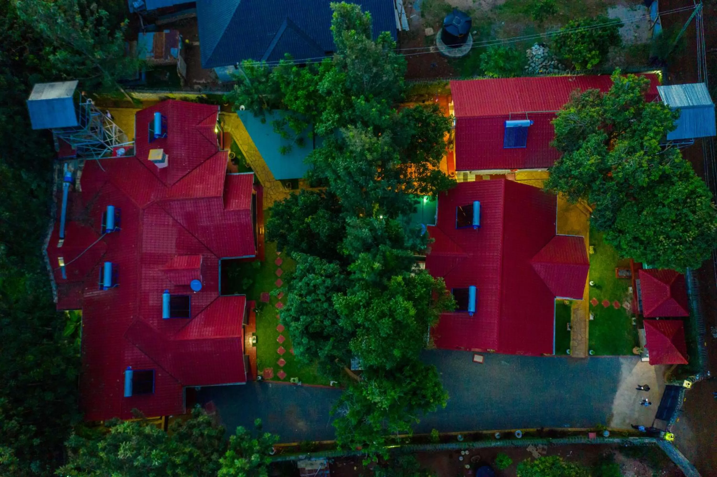 Bird's eye view in Lovely Garden Guest Home