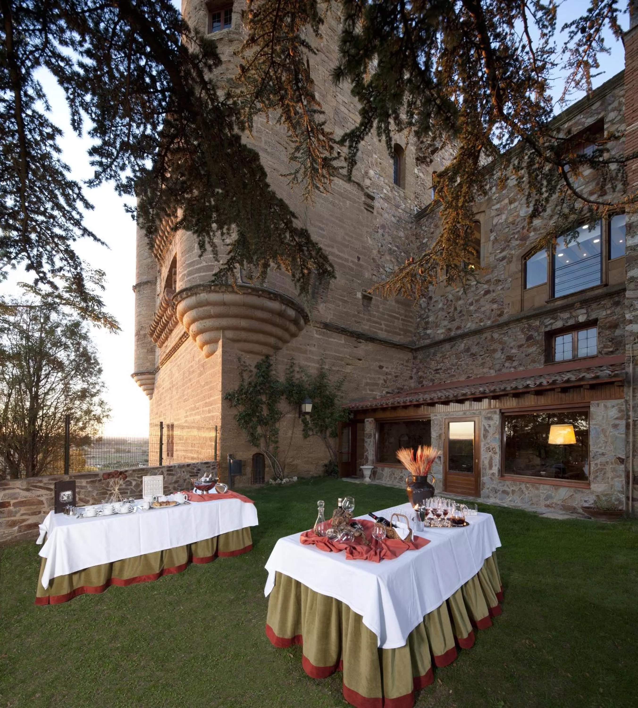 Garden in Parador de Benavente