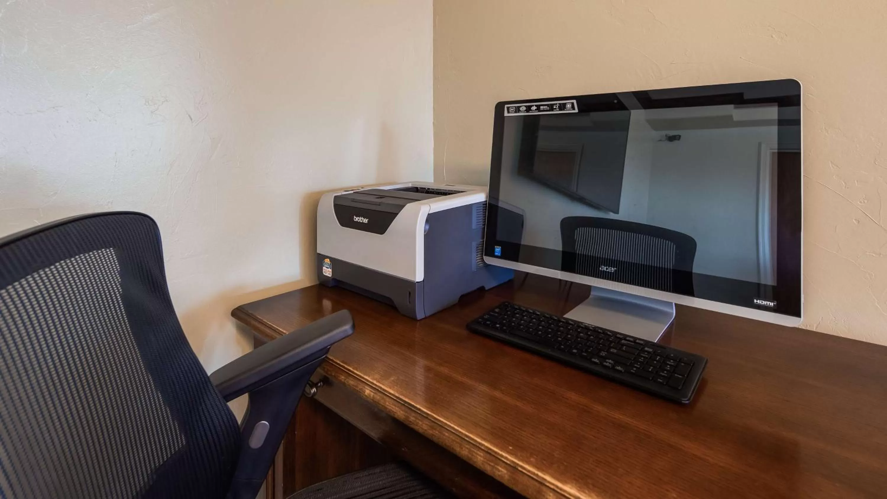 On site in Best Western Paradise Inn