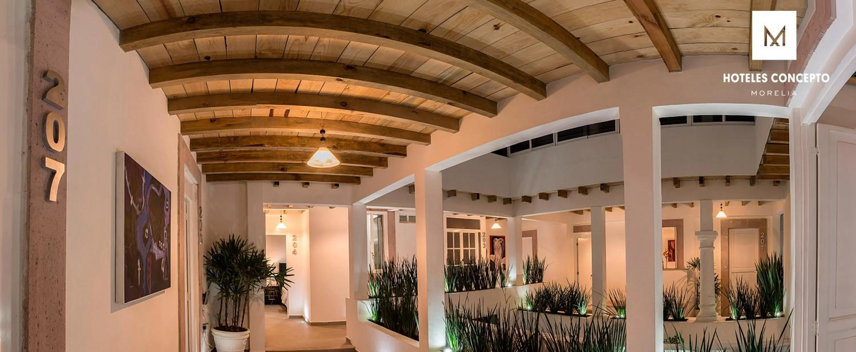 Bird's eye view in M Hoteles Concepto