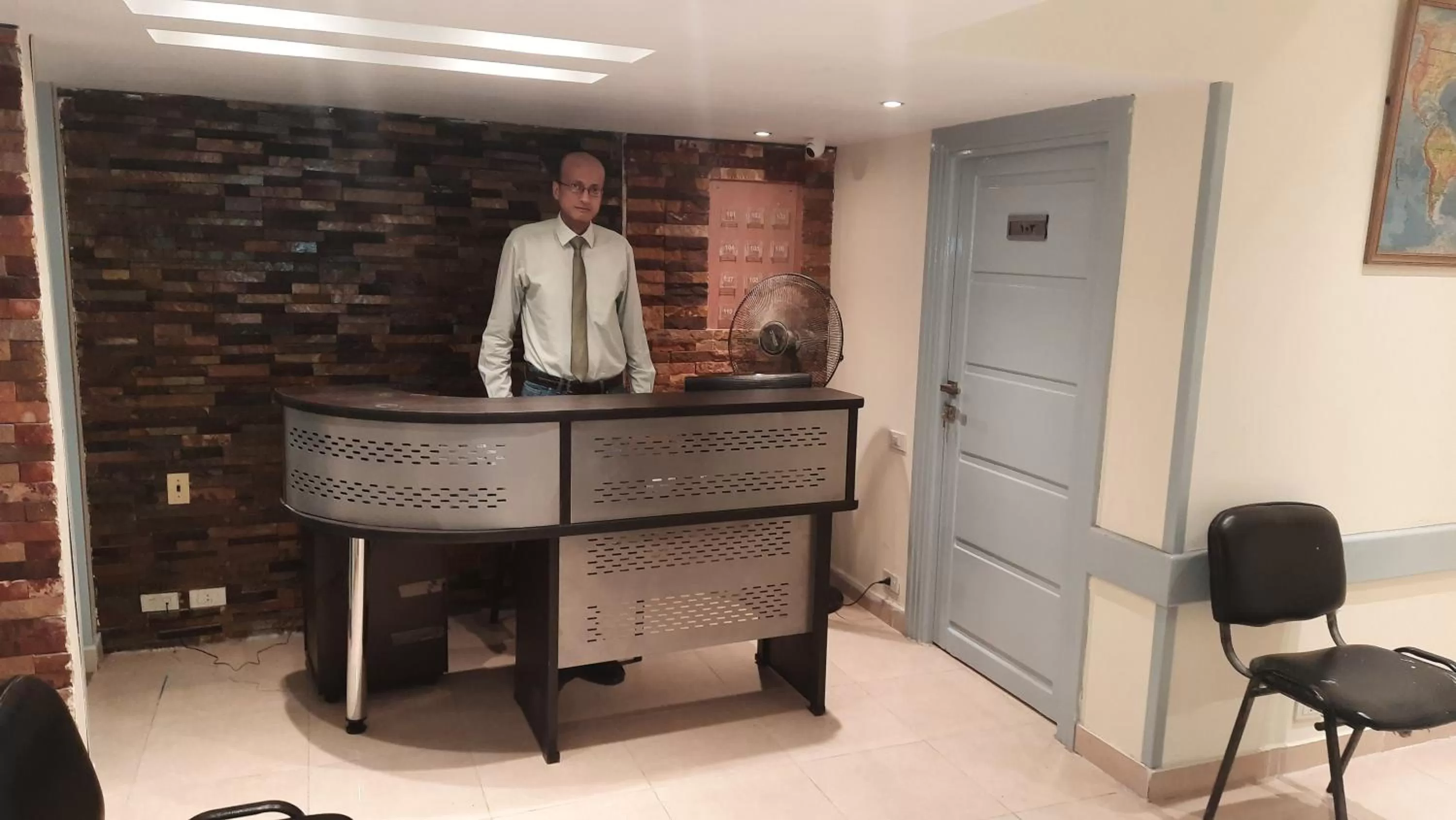 Lobby or reception in Blue Eyes Hotel