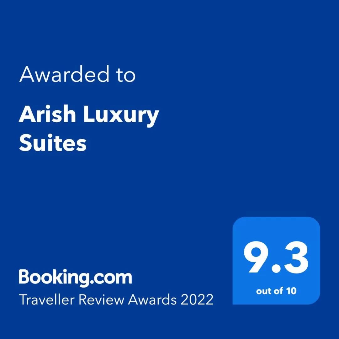 Logo/Certificate/Sign/Award in Arish Luxury Suites