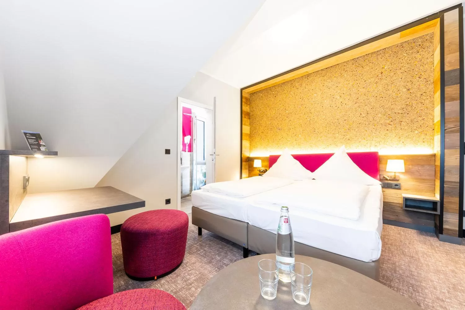 Photo of the whole room, Bed in Hotel Waldmühle