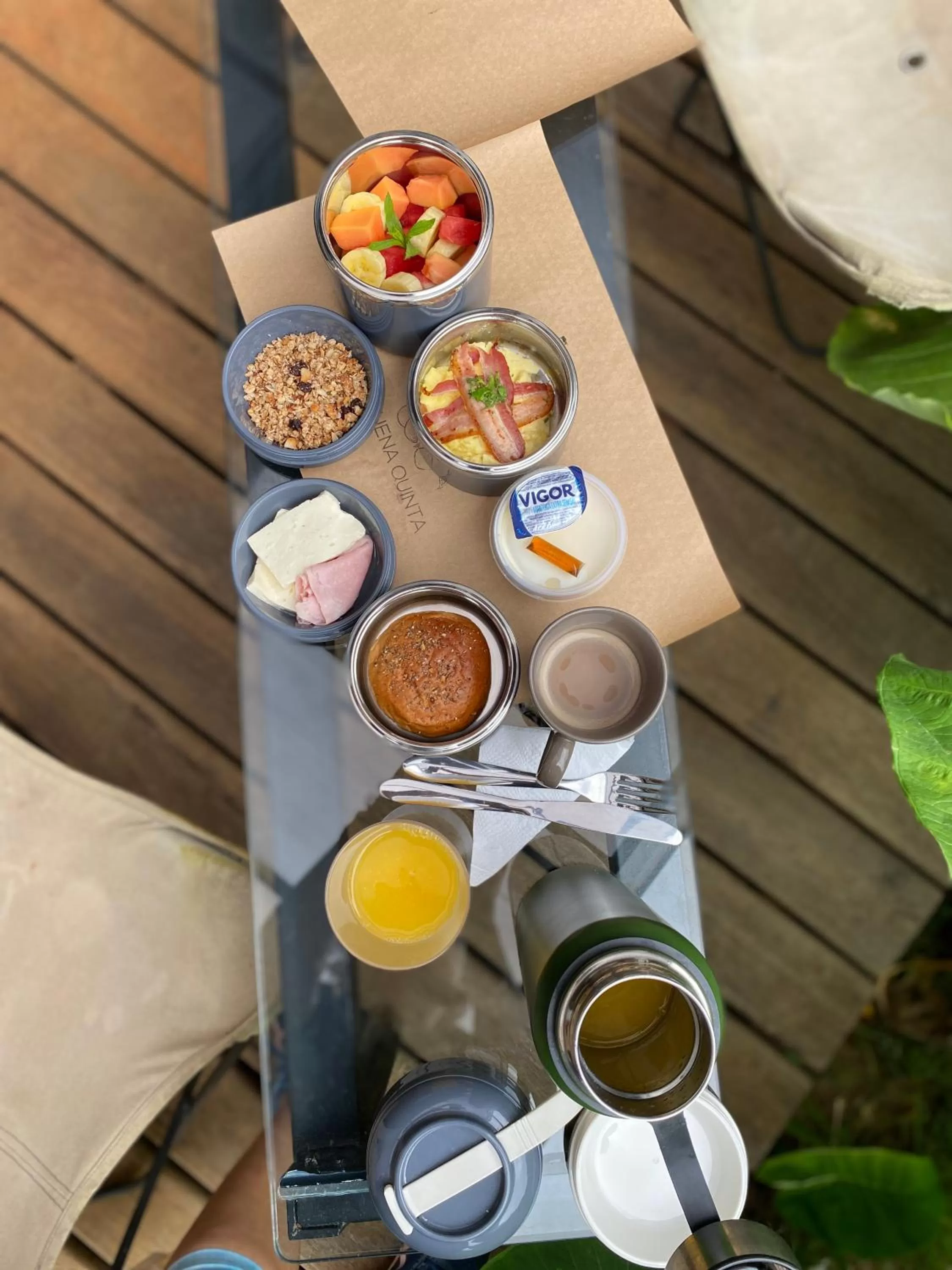 Breakfast in Suítes no Quintal