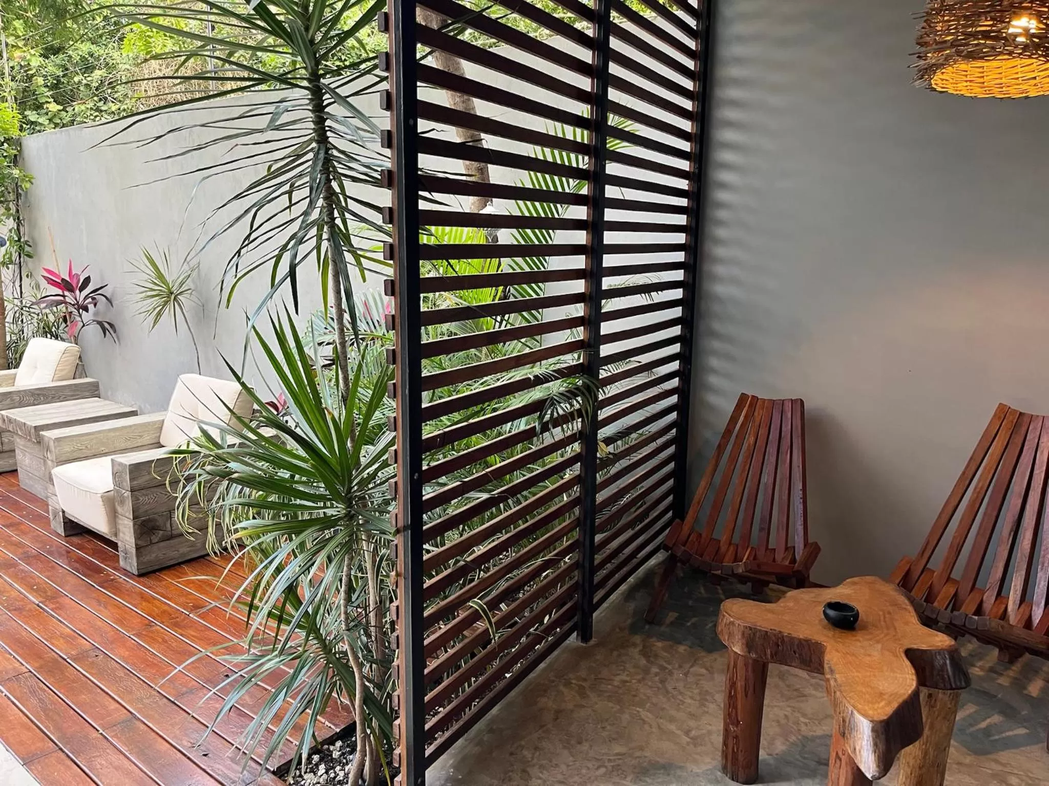 Decorative detail in Little Gem Hotel Tulum La Veleta