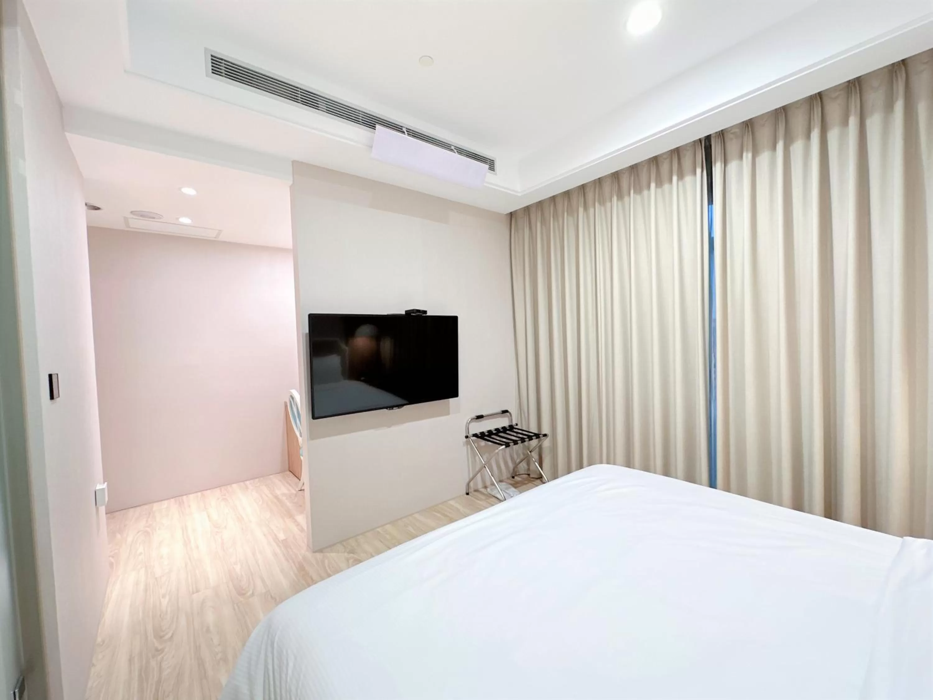 Bed in 台南星鑽國際商旅 Hua Hotel