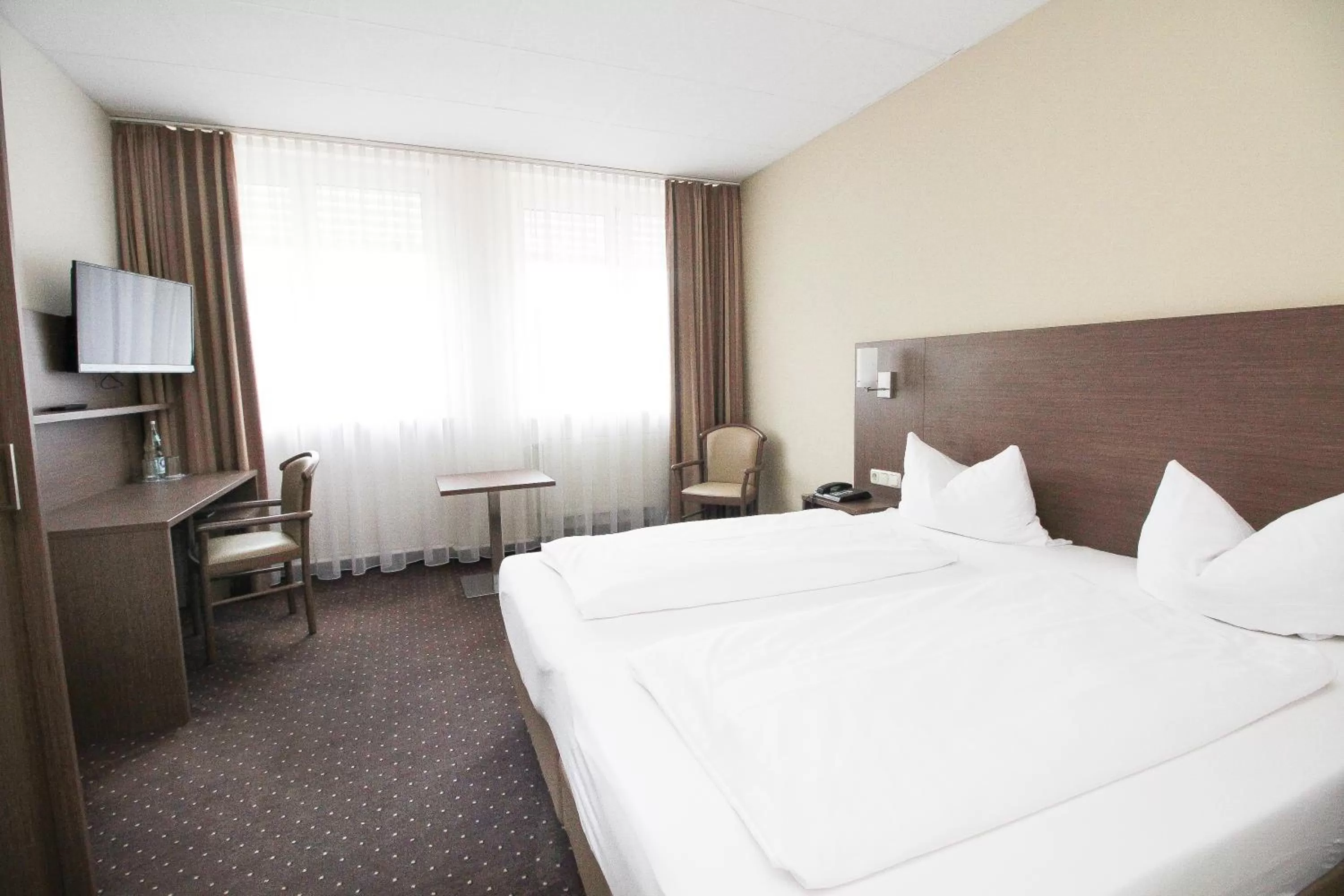 Bed in Hotel Berliner Ring