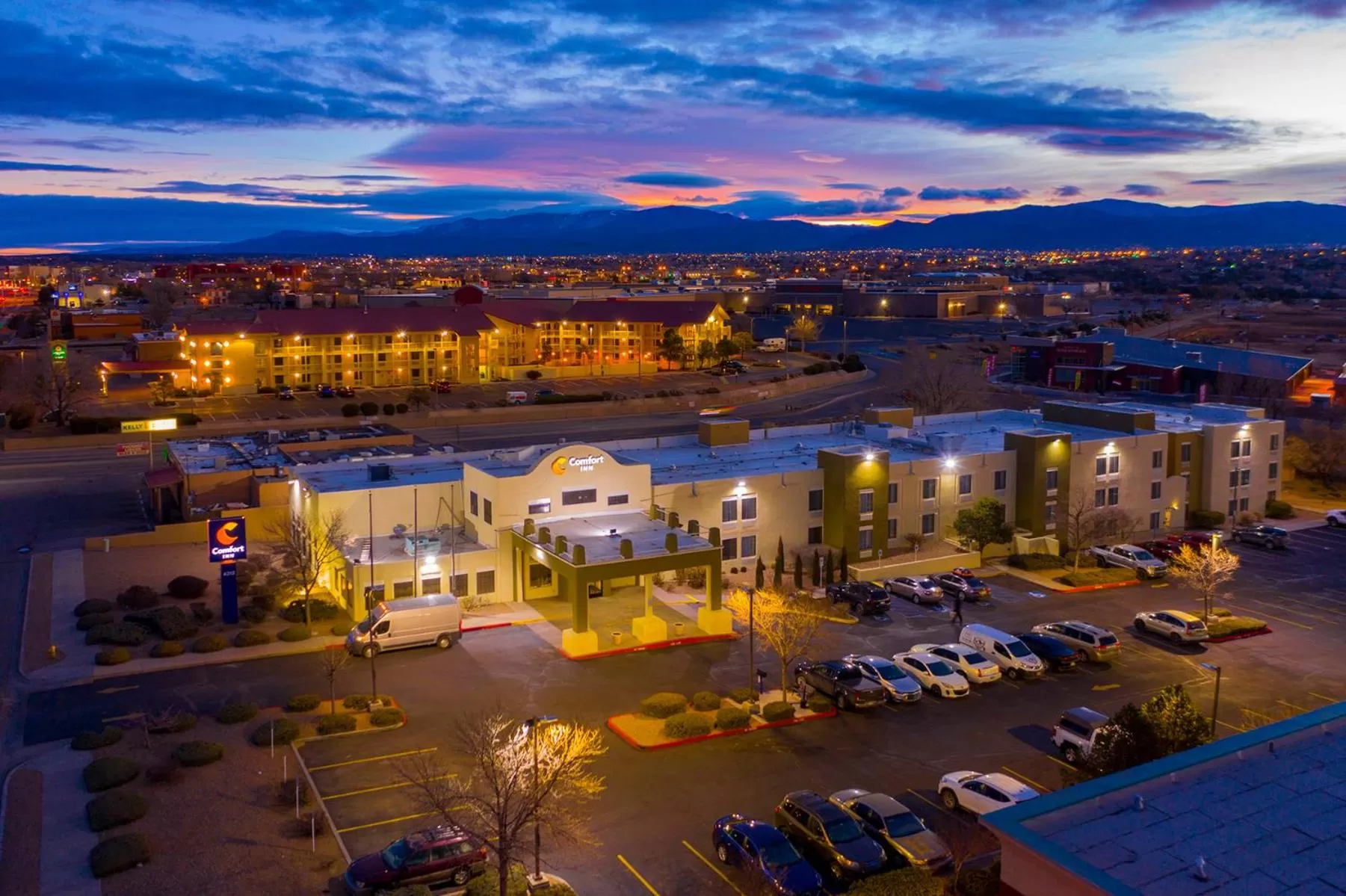 Bird's eye view in Comfort Inn Santa Fe South