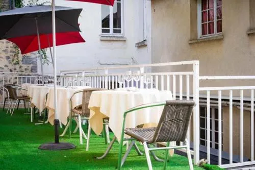 Balcony/Terrace in Hotel Les Trois Lys