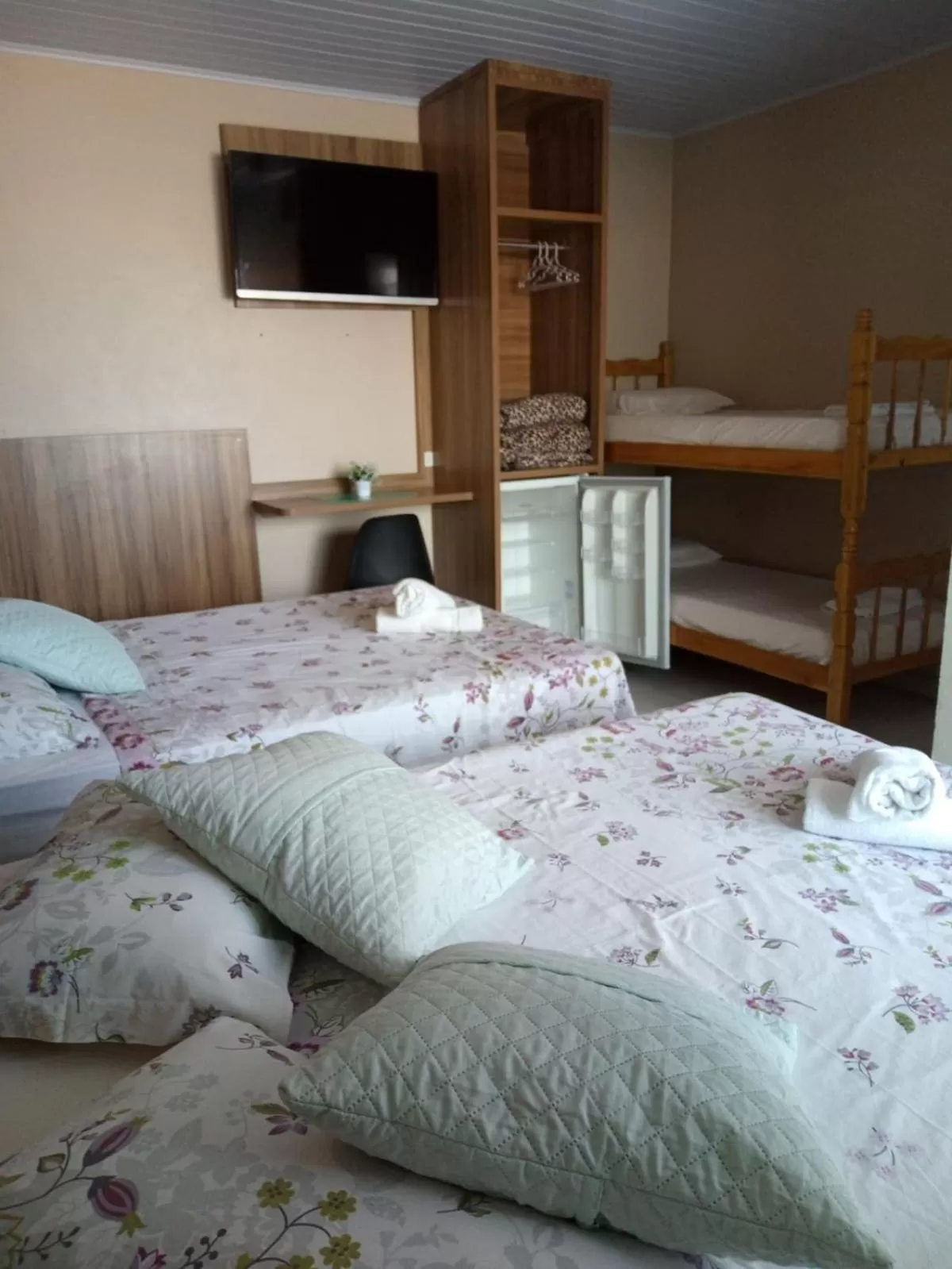 Bed in Pousada Rota das Praias