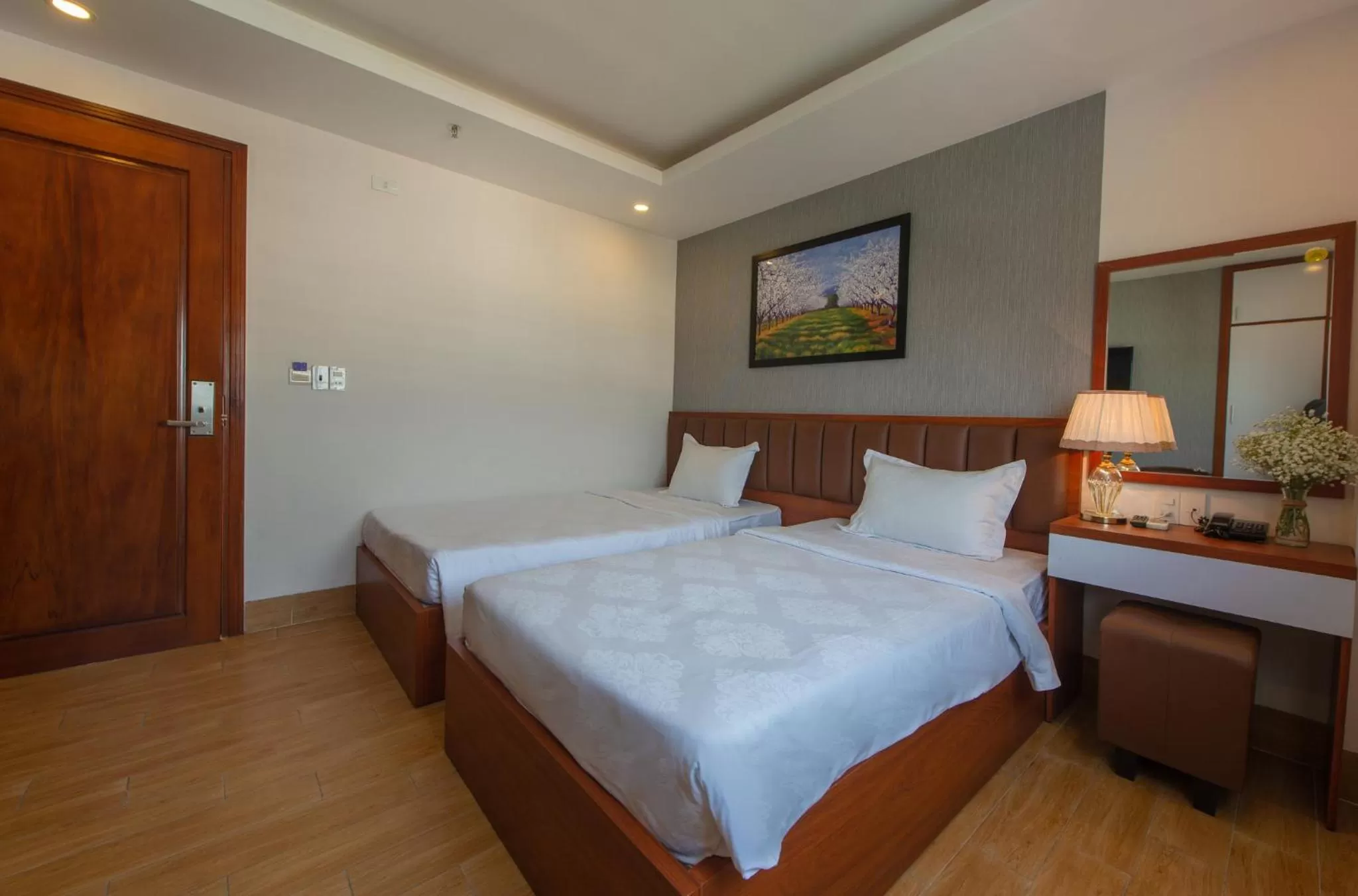 Bedroom, Bed in Canary Nha Trang Hotel
