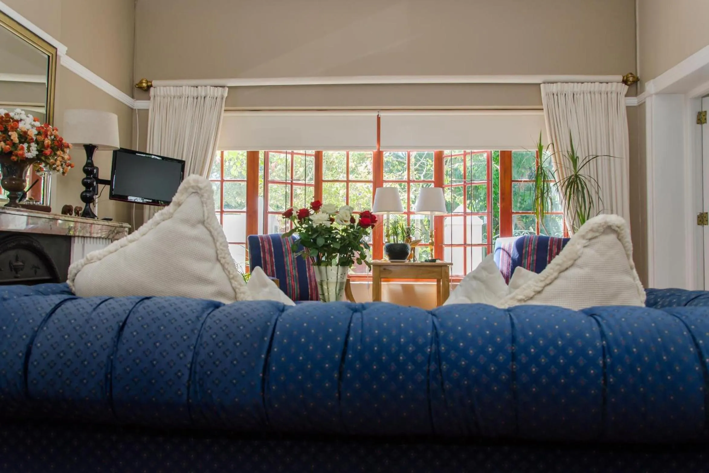 Communal lounge/ TV room in Brighton Lodge - #Solar Energy #No Loadshedding