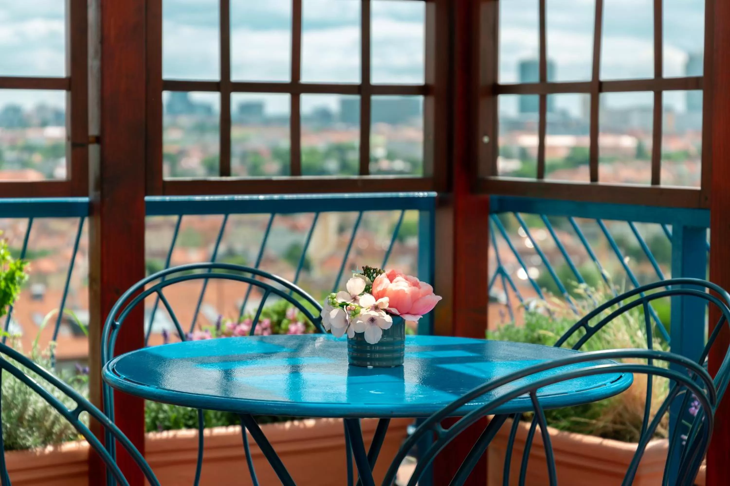 Balcony/Terrace in Hotel Orion