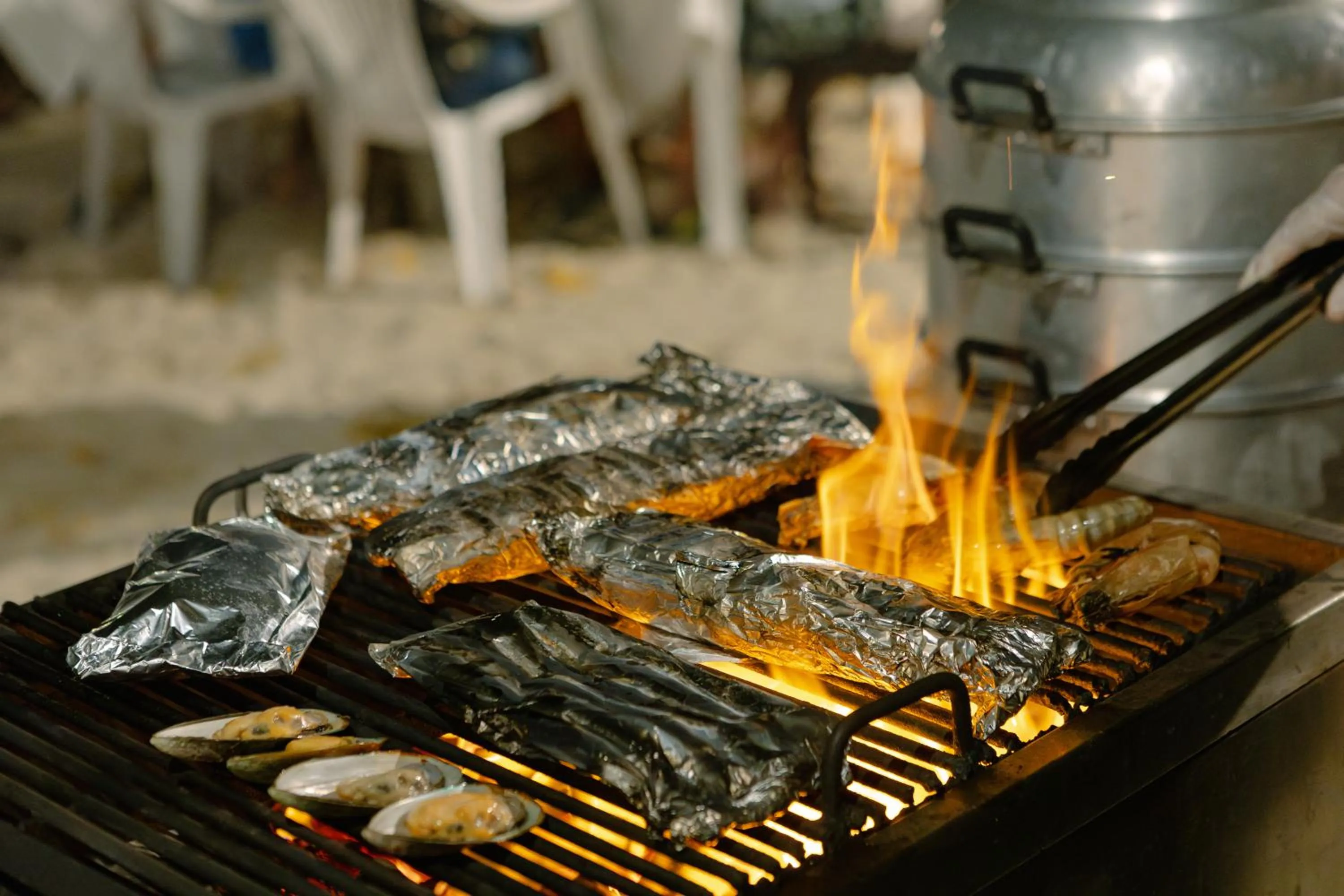 BBQ facilities in Baan Chaweng Beach Resort & Spa - SHA Extra Plus