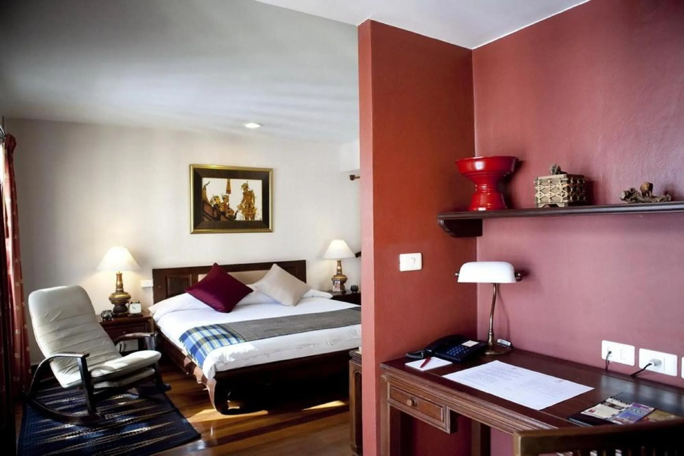 Photo of the whole room, Bed in The Siam Heritage Hotel