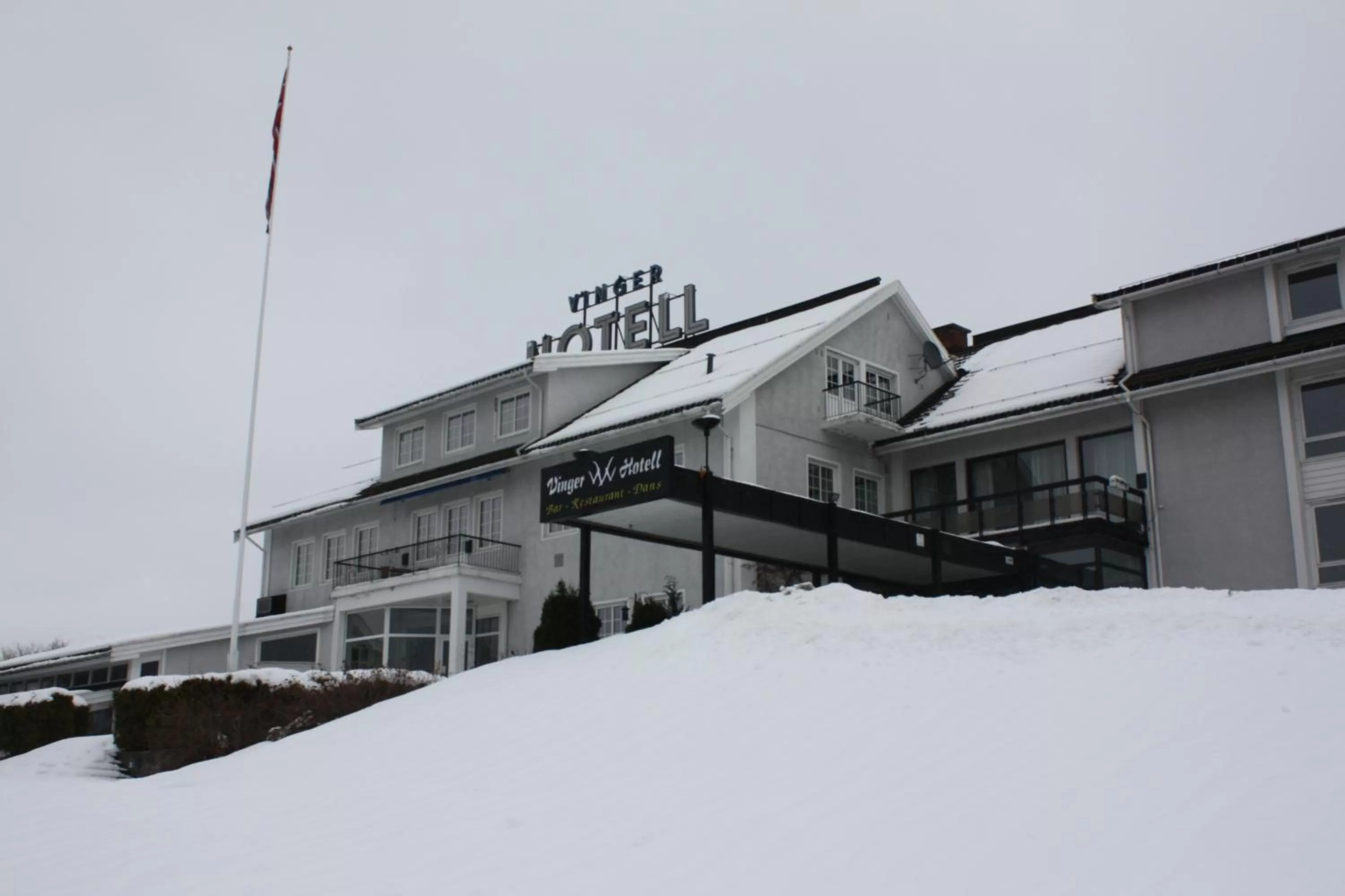 Property building in Vinger Hotell