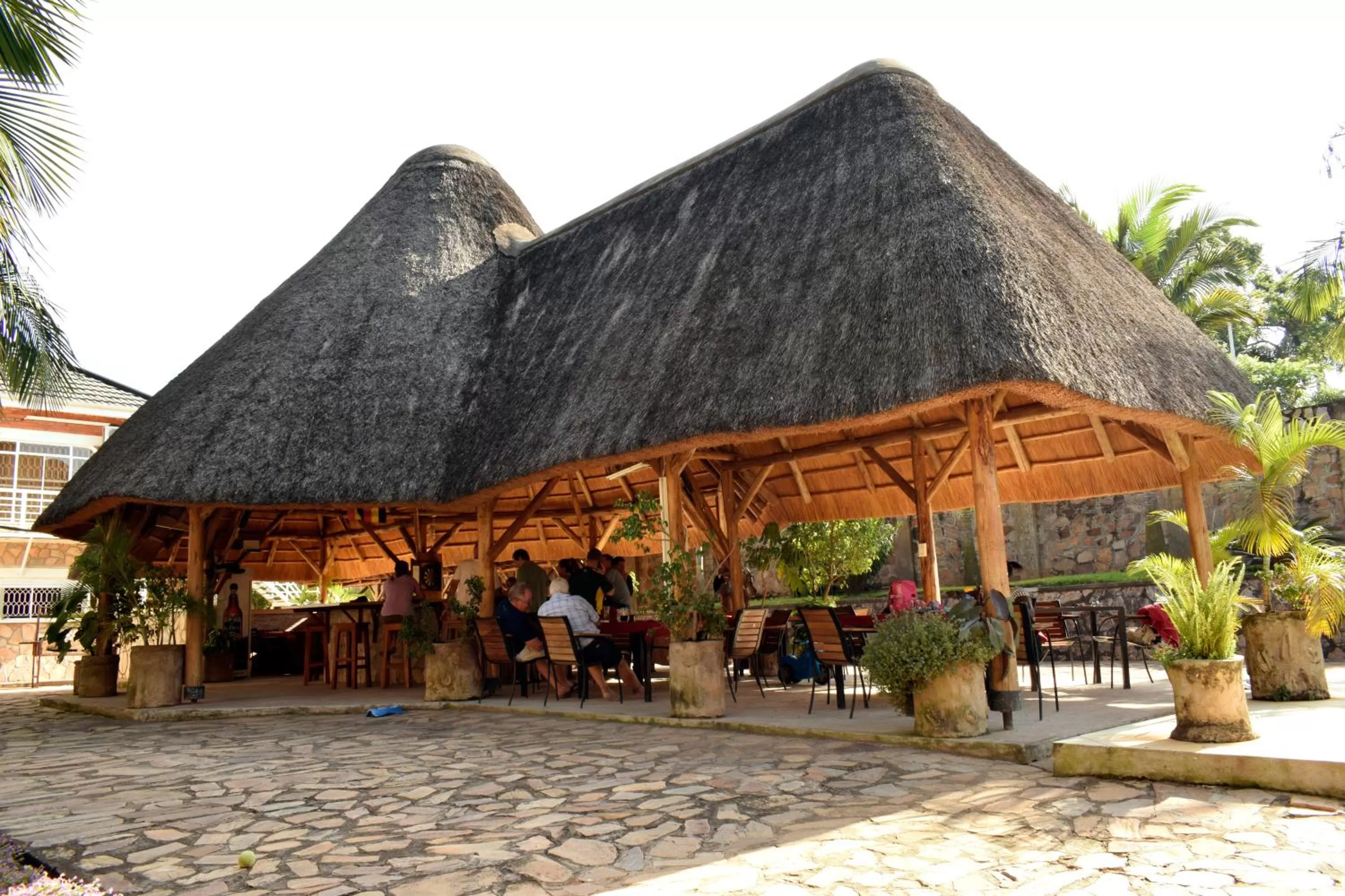 Breakfast, Property Building in Entebbe Palm Hotel