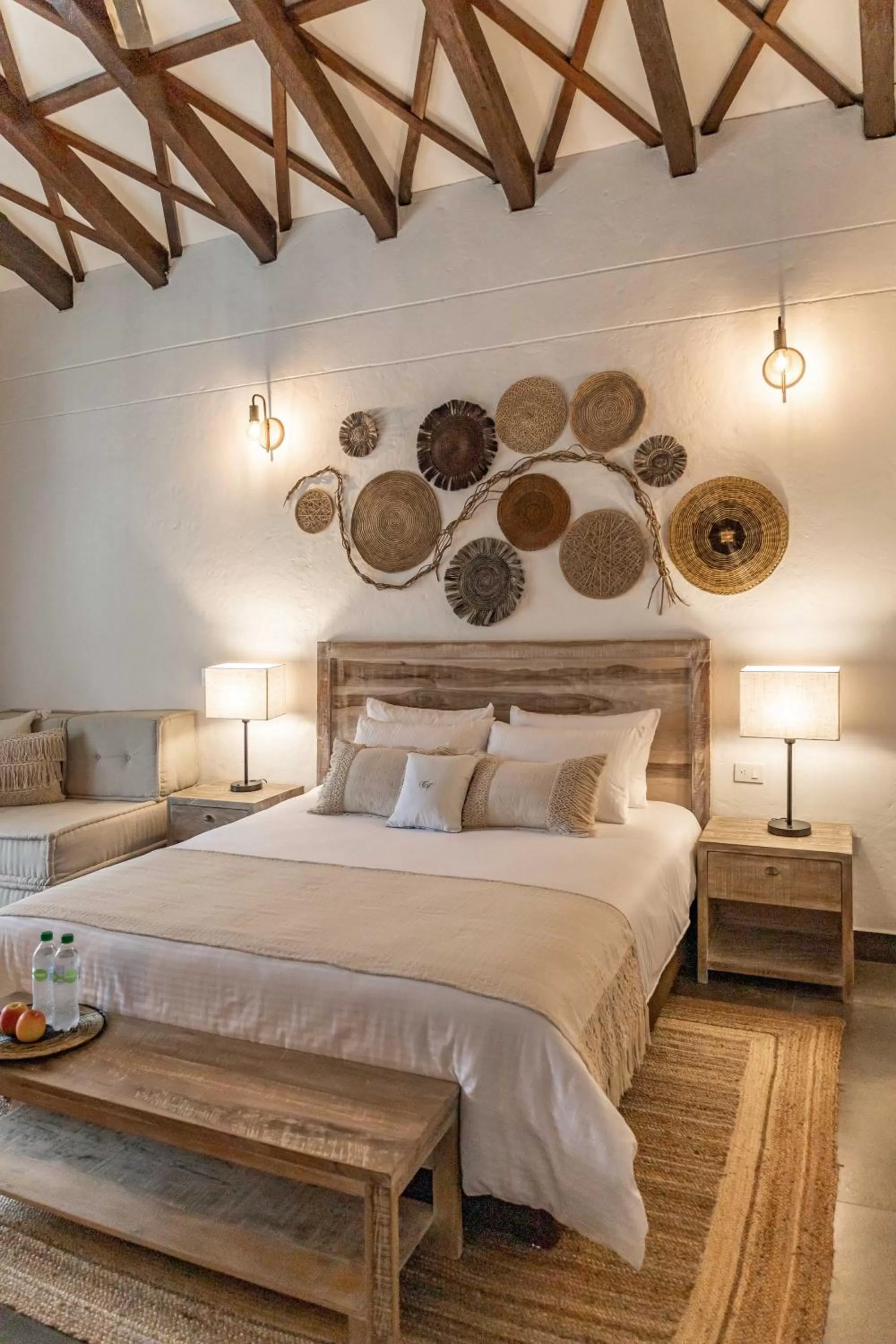 Bed in Casa Jacaranda Hotel Boutique