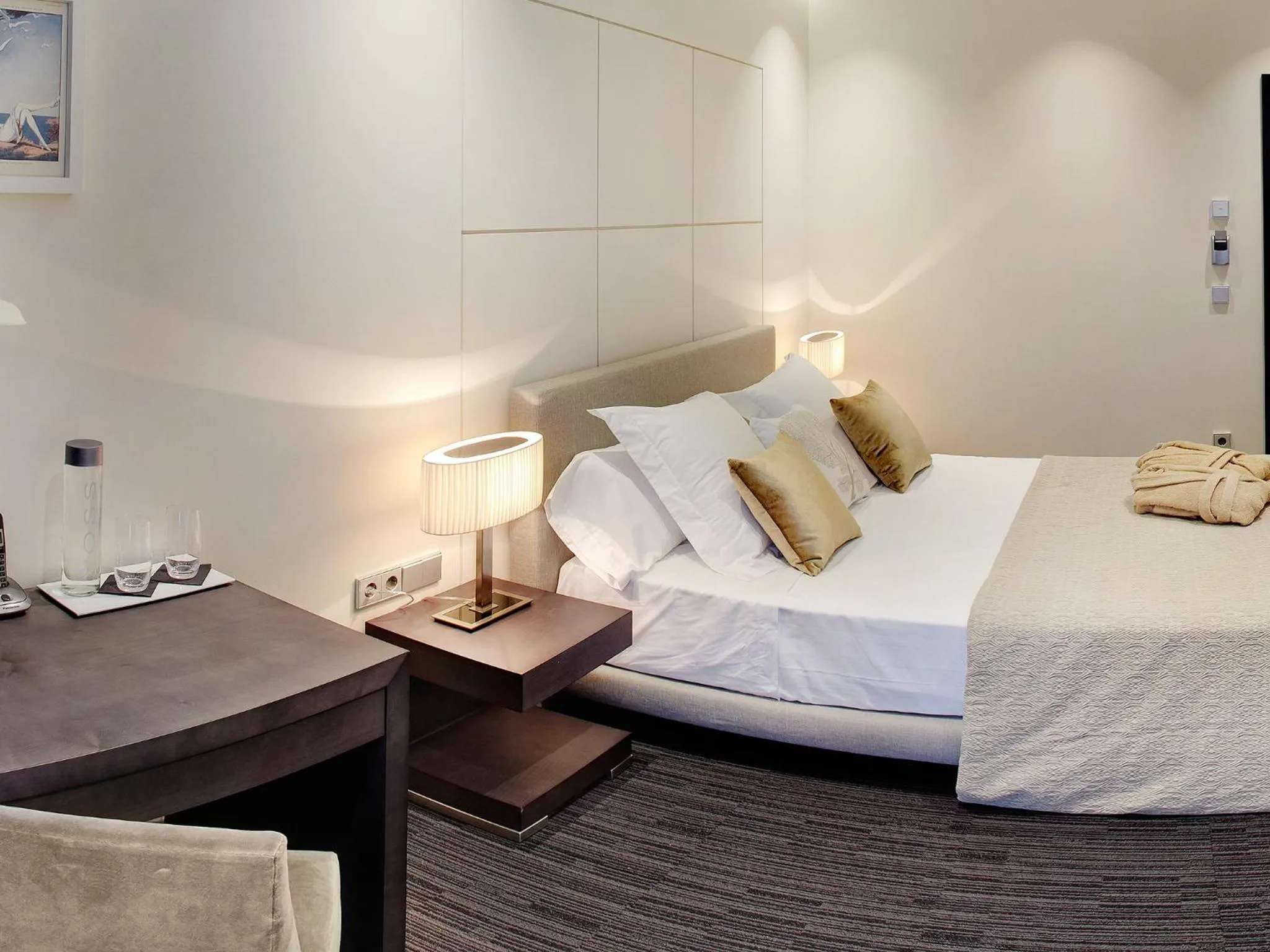 Bed in Cosmopolita Hotel Boutique & Spa