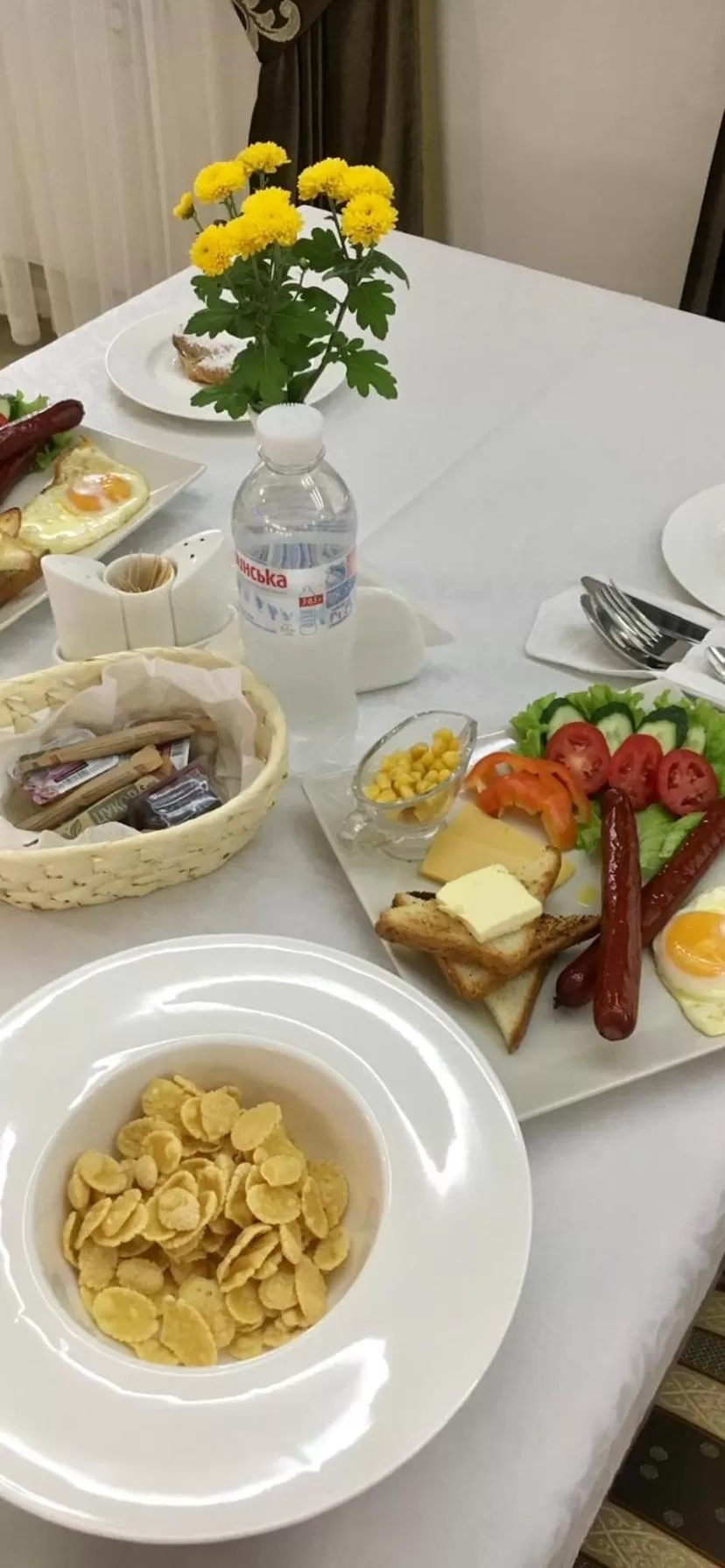 Breakfast in Boutique Hotel Deluxe