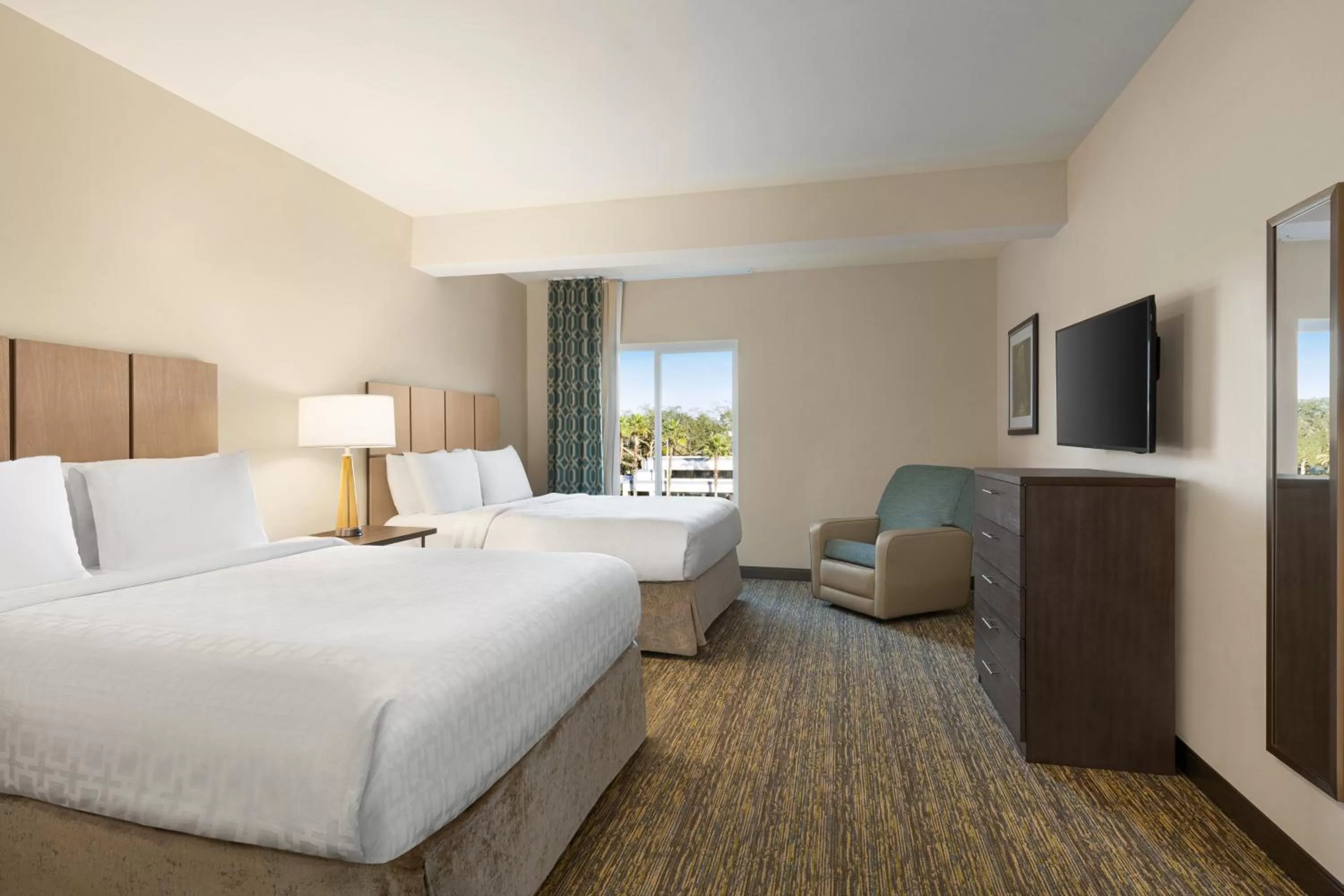 Photo of the whole room, Bed in Candlewood Suites - Safety Harbor by IHG