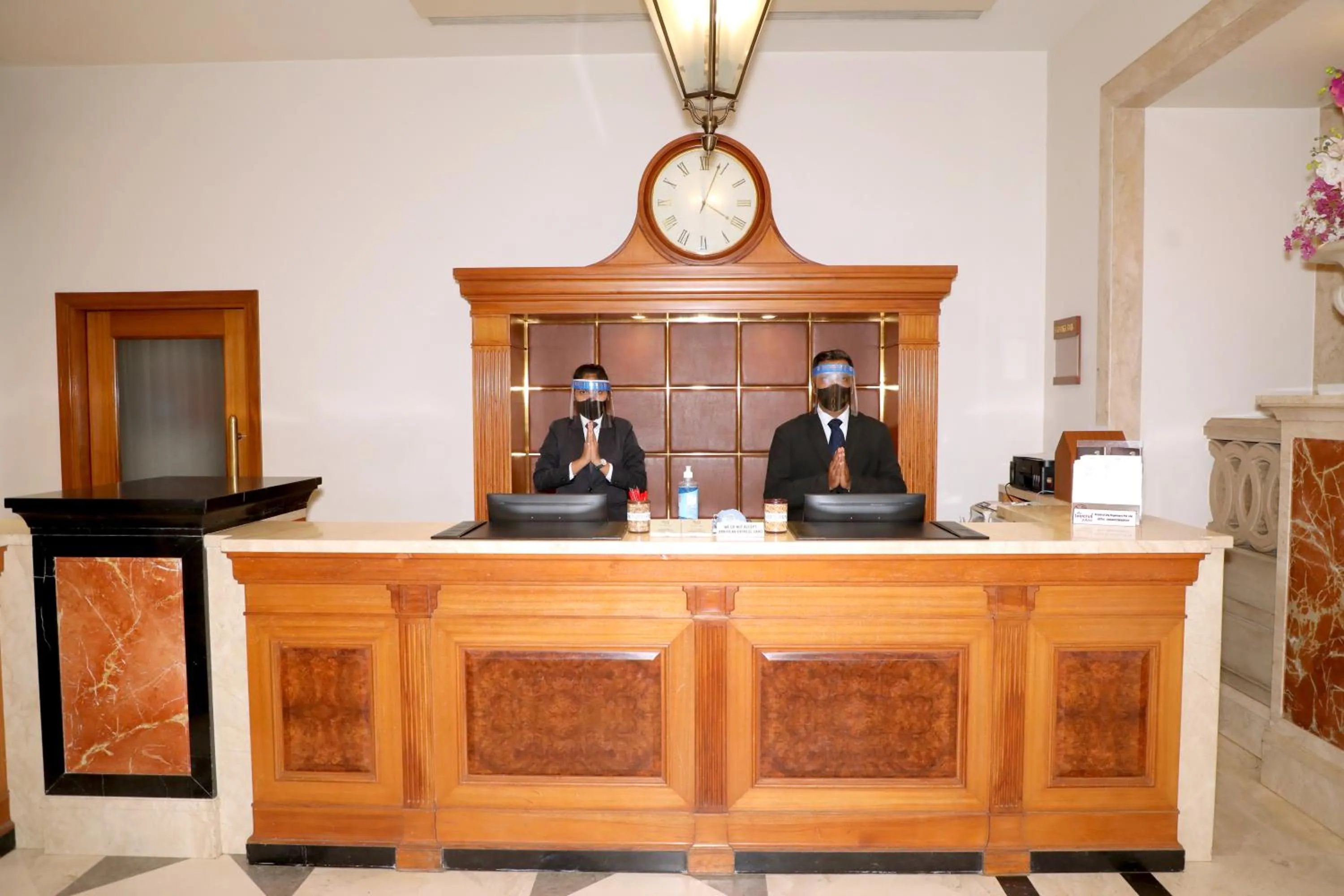 Lobby or reception in The Imperial Palace