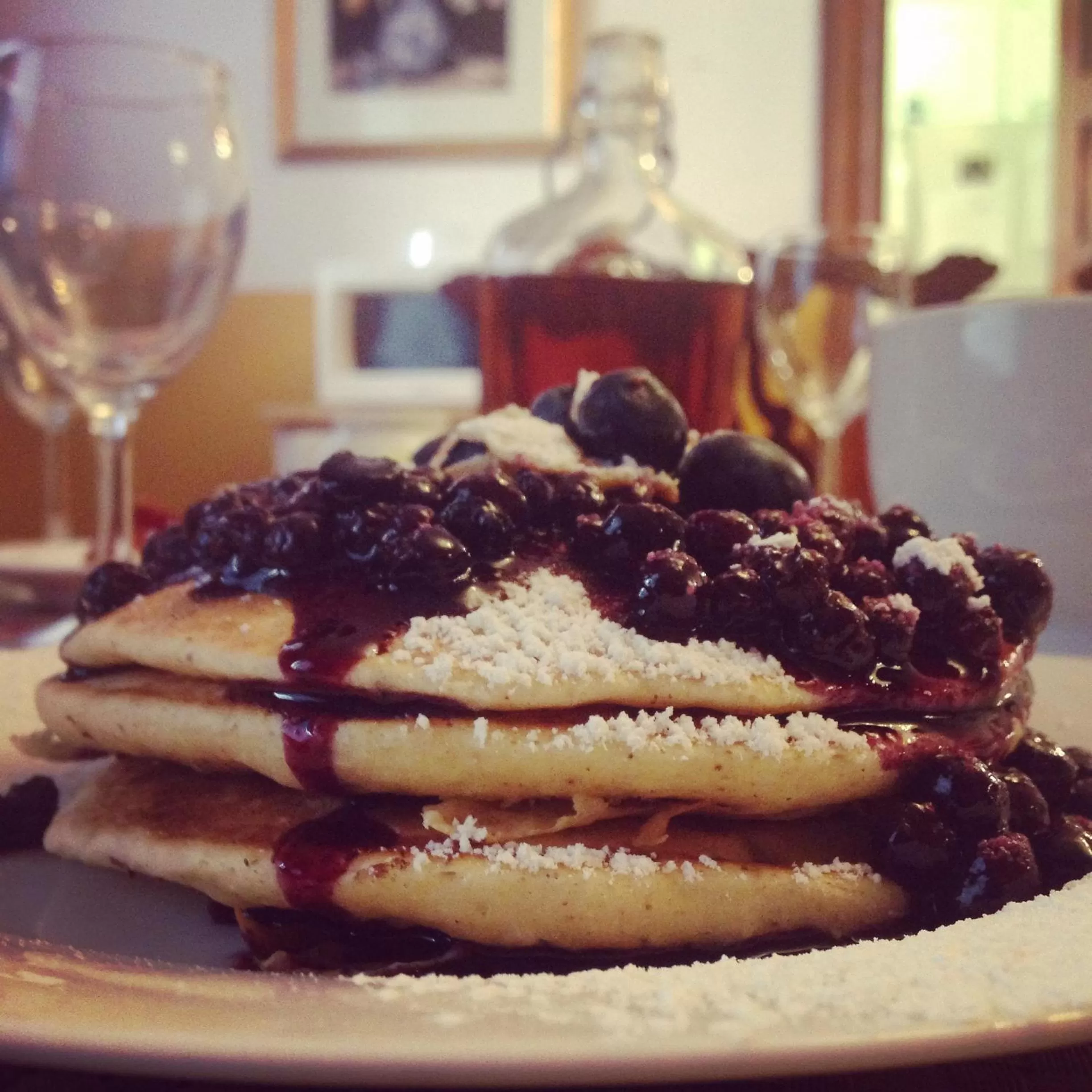 Food close-up in American Guest House, a Washington DC Bed and Breakfast