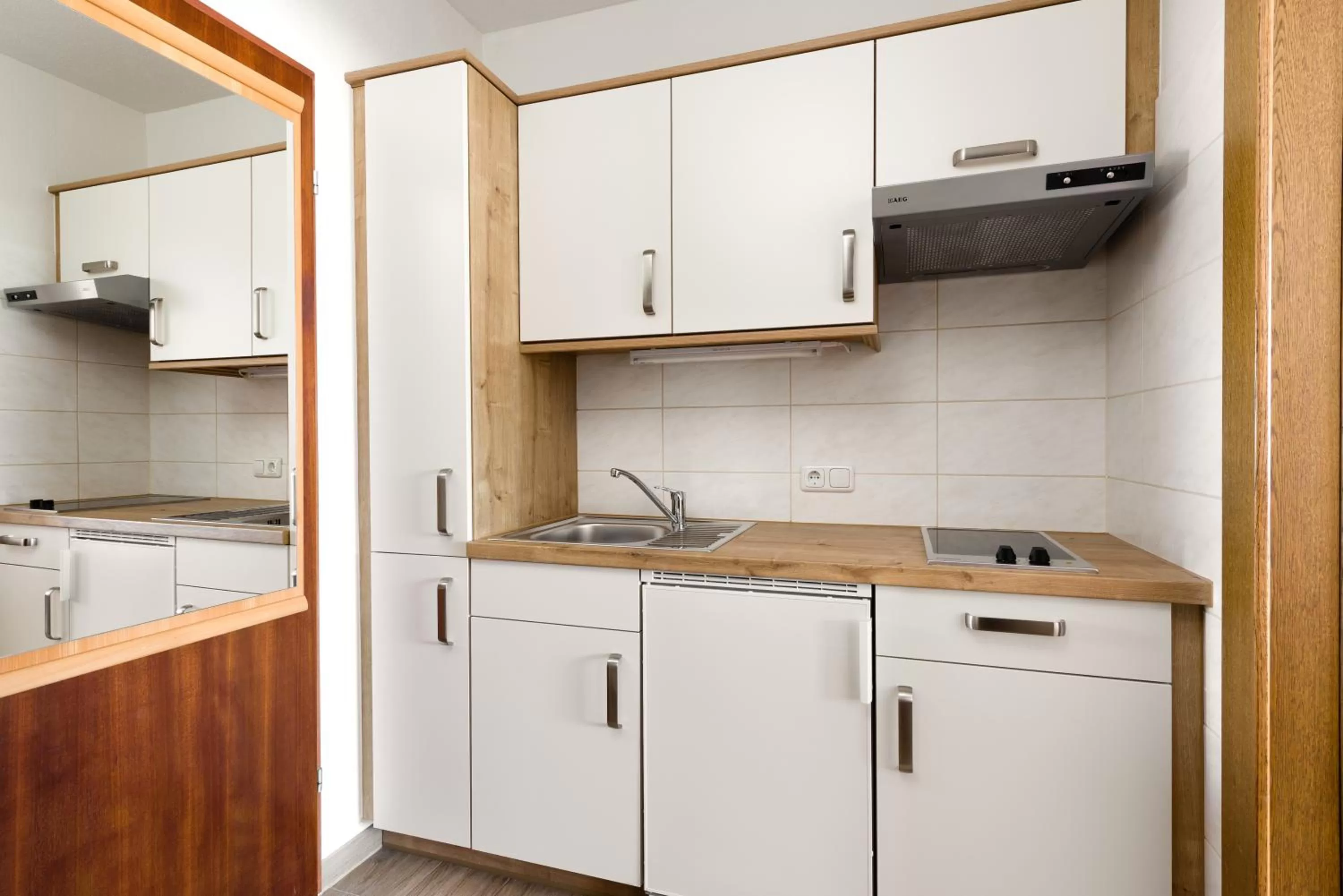 Kitchen or kitchenette, Kitchen/Kitchenette in Aparthotel Kleinwalsertal